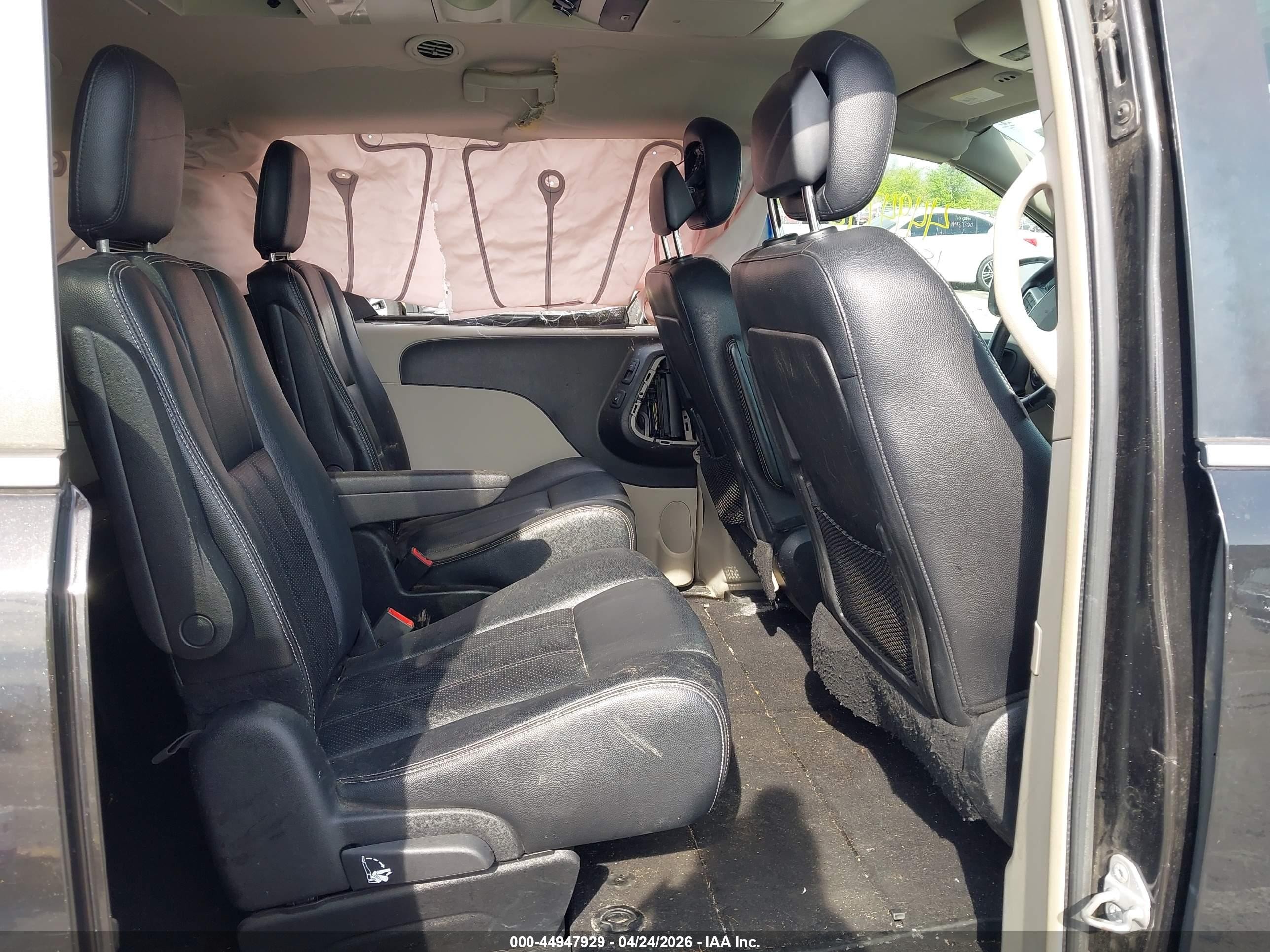 2014 Chrysler Town & Country Touring-l Черный vin: 2C4RC1CG4ER251873