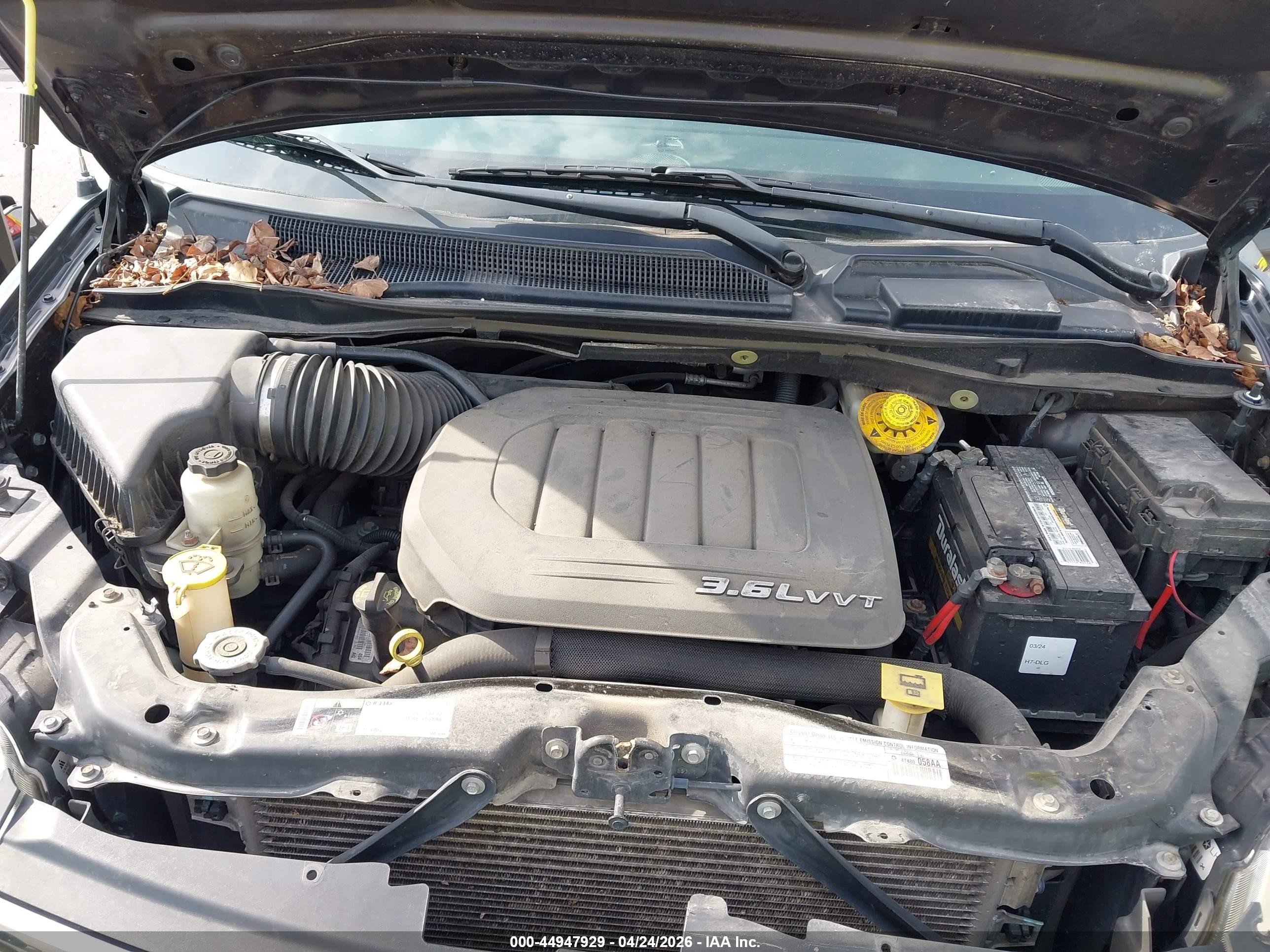 2014 Chrysler Town & Country Touring-l Черный vin: 2C4RC1CG4ER251873