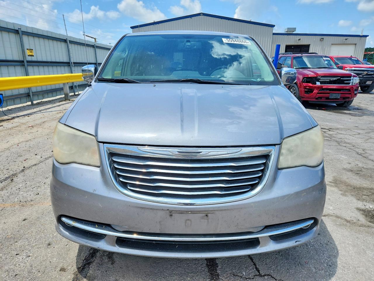 2014 Chrysler Town & Country Touring L Silver vin: 2C4RC1CG4ER319895