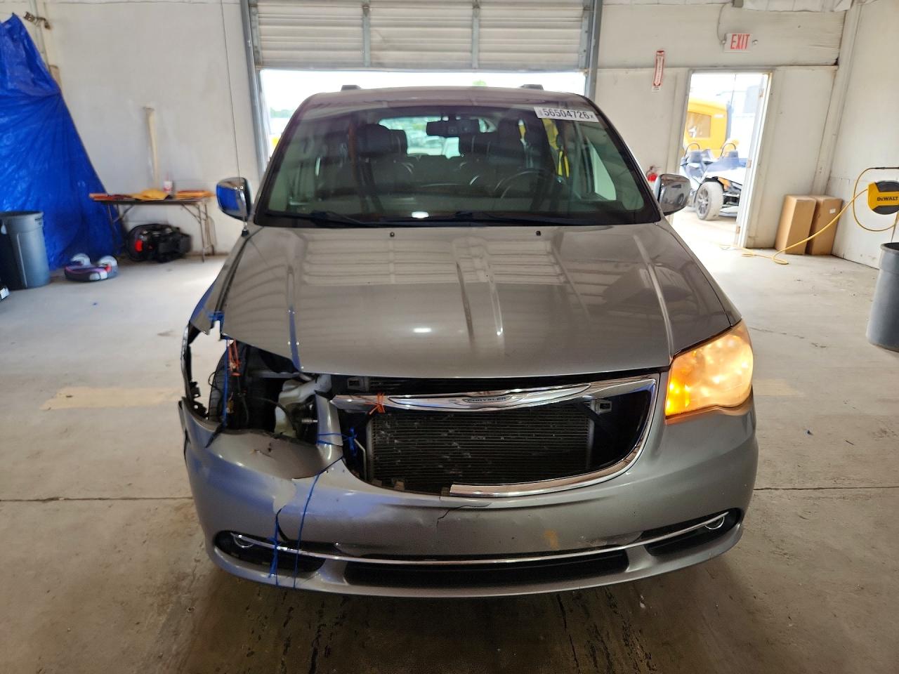 2015 Chrysler Town & Country Touring L Silver vin: 2C4RC1CG4FR506488