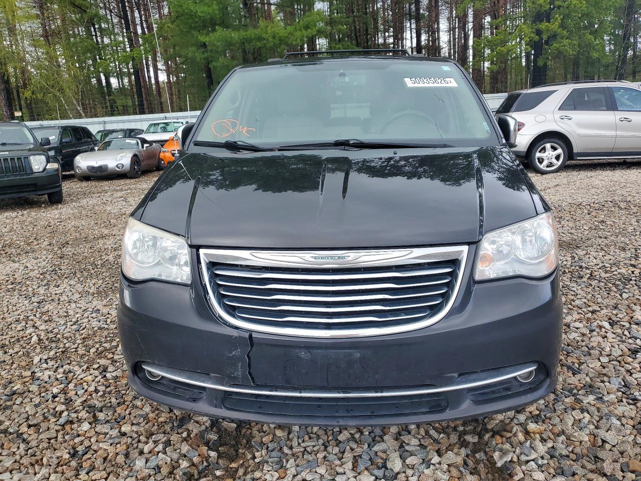 2015 Chrysler Town & Country Touring L Черный vin: 2C4RC1CG4FR573429