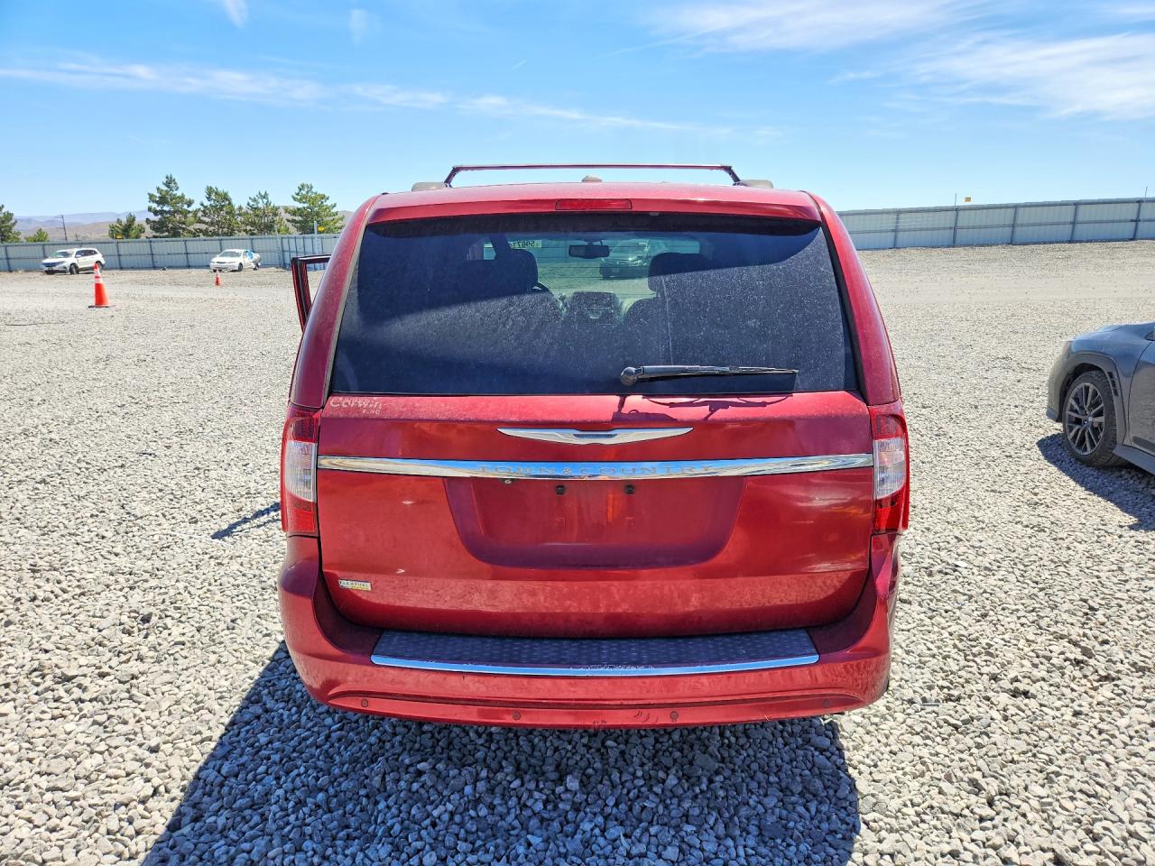 2015 Chrysler Town & Country Touring L Бордовый vin: 2C4RC1CG4FR588691