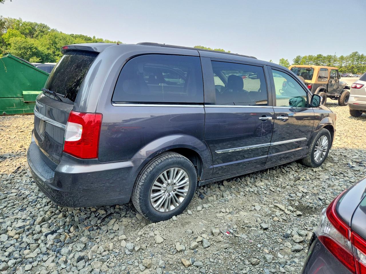 2015 Chrysler Town & Country Touring L Gray vin: 2C4RC1CG4FR617882