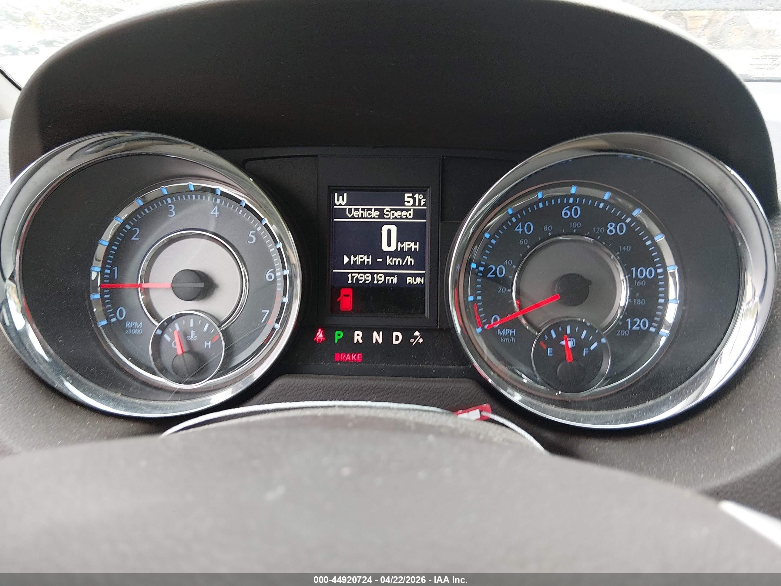 2015 Chrysler Town & Country Touring-l Black vin: 2C4RC1CG4FR729727