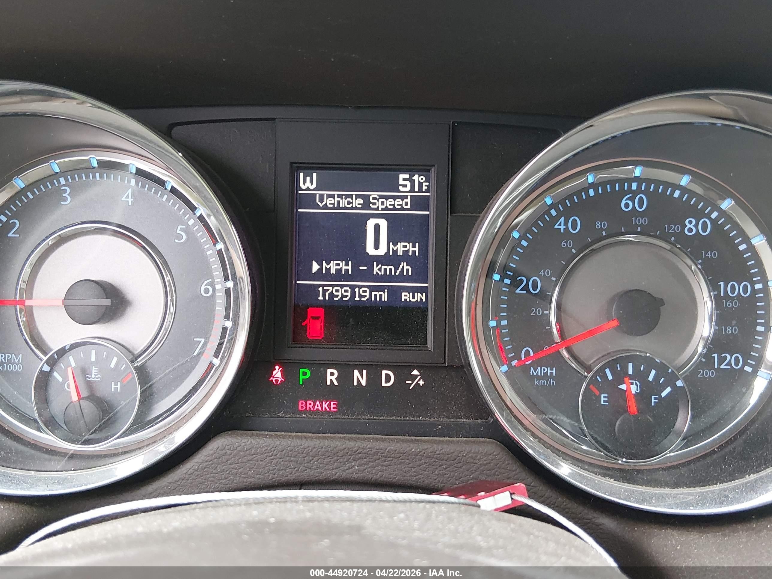2015 Chrysler Town & Country Touring-l Black vin: 2C4RC1CG4FR729727