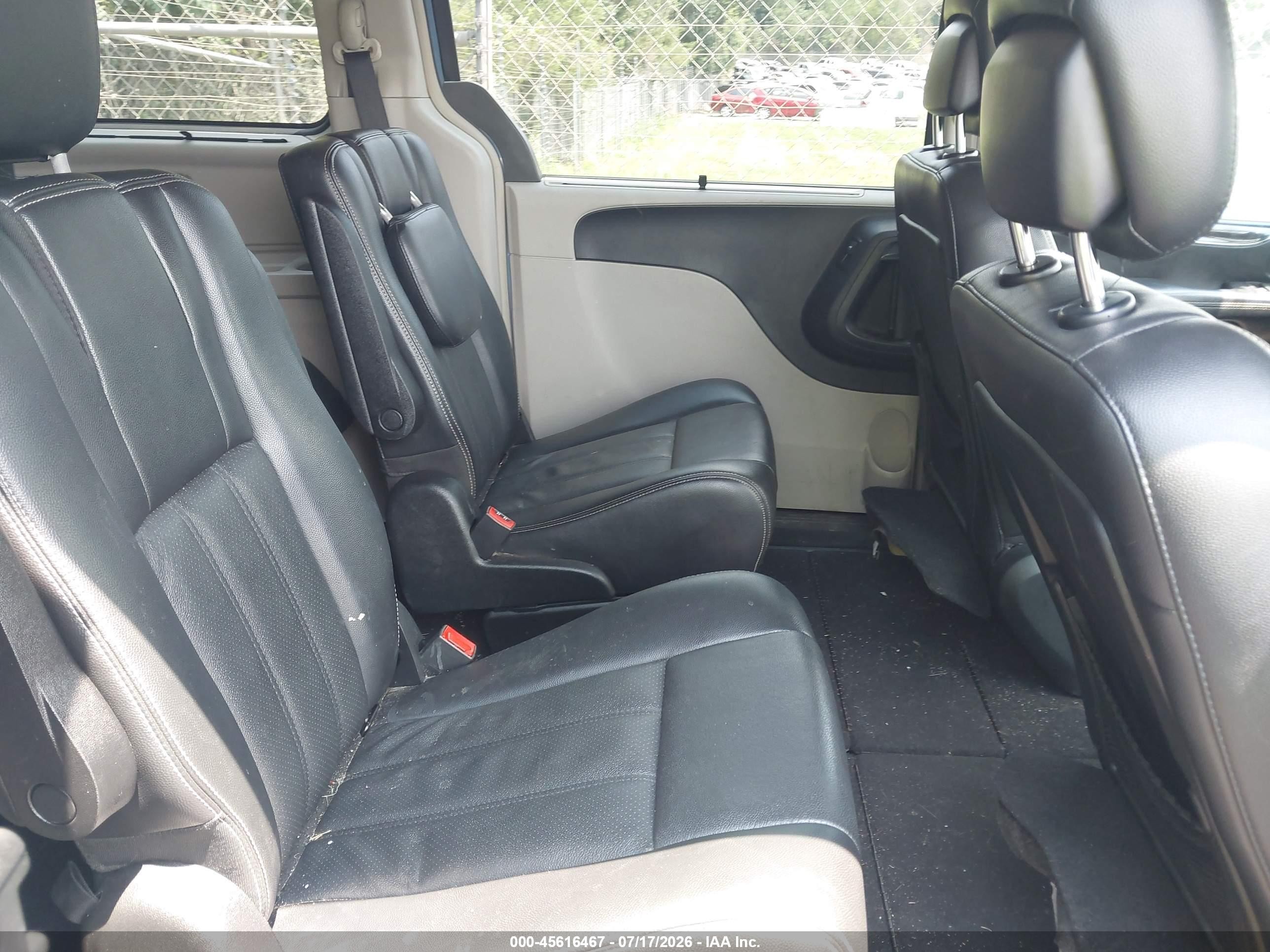 2012 Chrysler Town & Country Touring-l Синий vin: 2C4RC1CG5CR169308