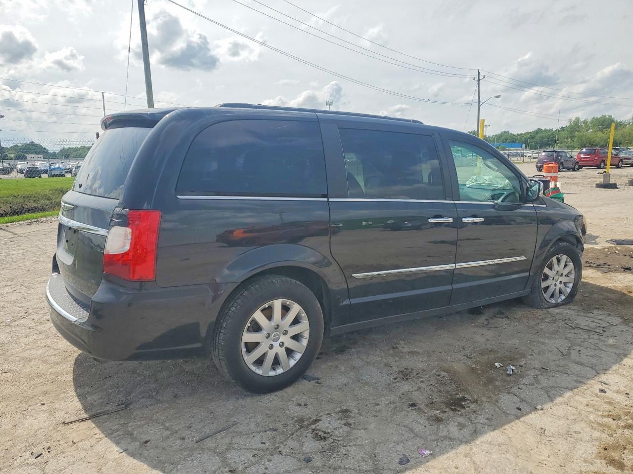 2012 Chrysler Town & Country Touring L Black vin: 2C4RC1CG5CR297614