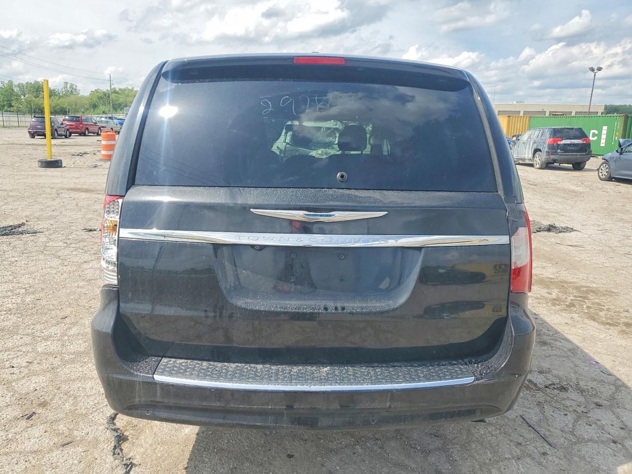 2012 Chrysler Town & Country Touring L Black vin: 2C4RC1CG5CR297614