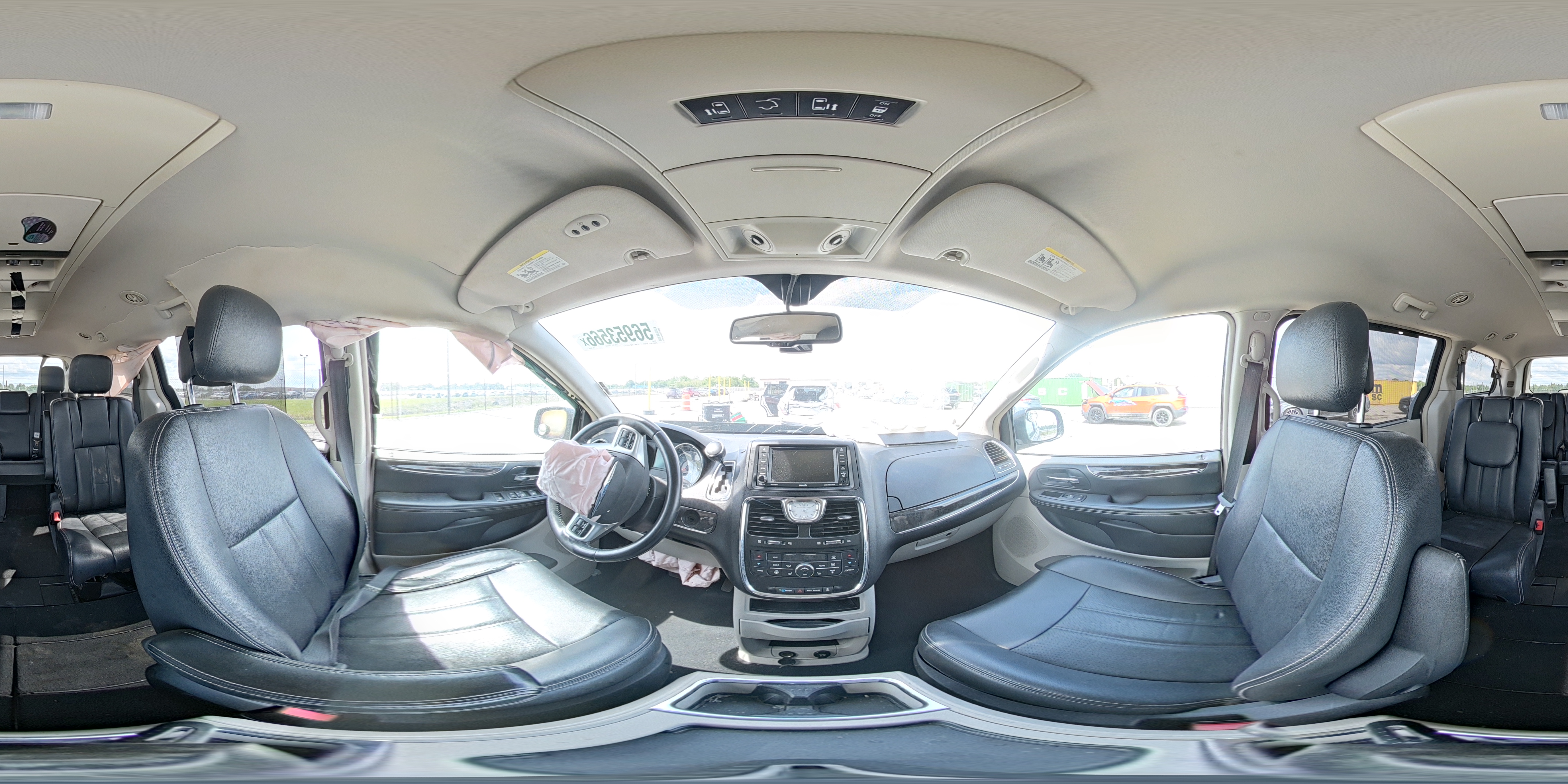 2012 Chrysler Town & Country Touring L Black vin: 2C4RC1CG5CR297614