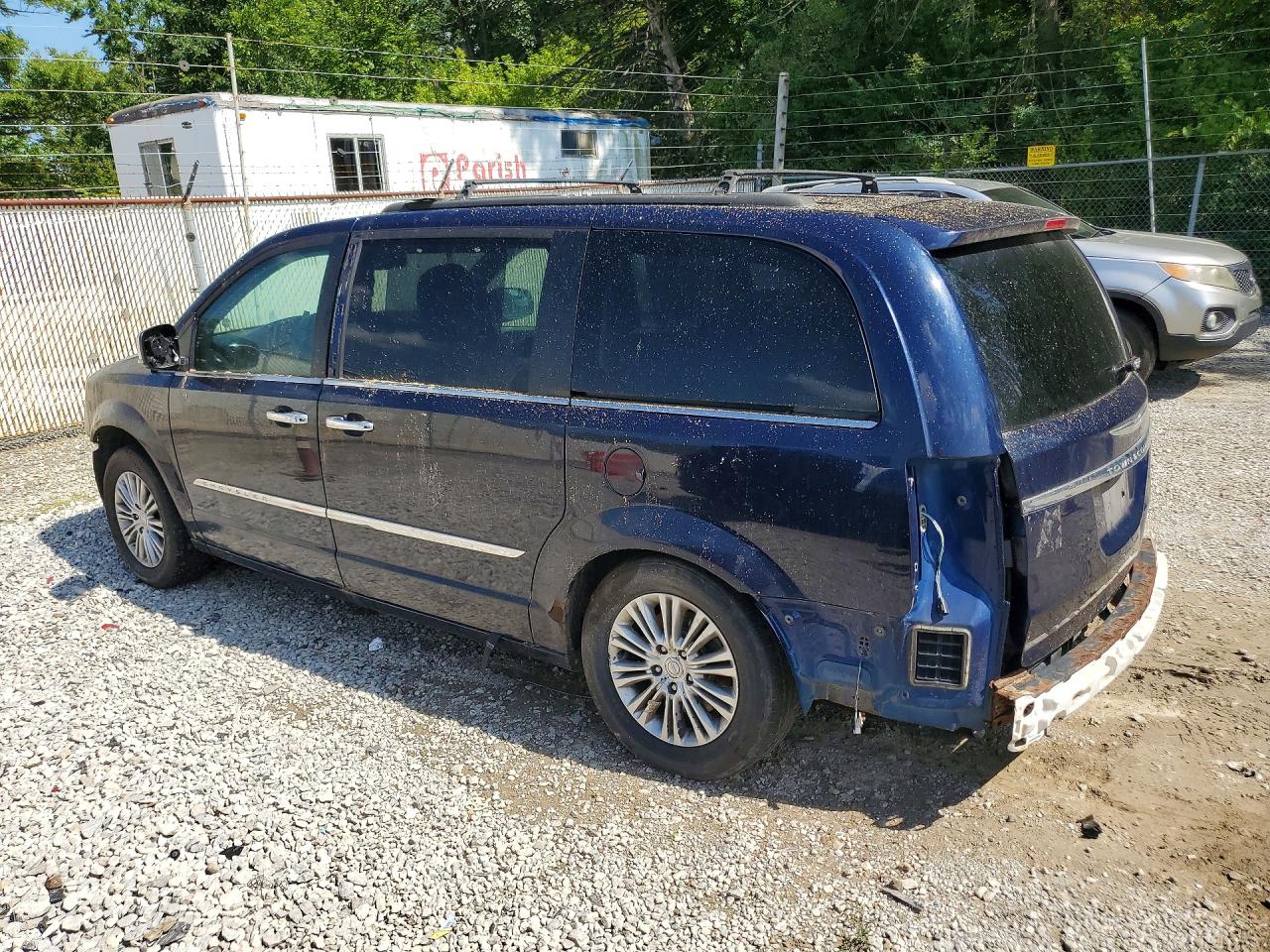 2013 Chrysler Town & Country Touring L Blue vin: 2C4RC1CG5DR711850