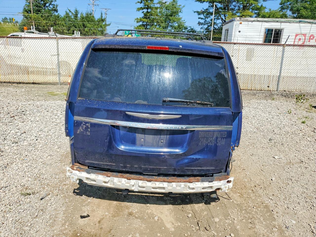 2013 Chrysler Town & Country Touring L Blue vin: 2C4RC1CG5DR711850