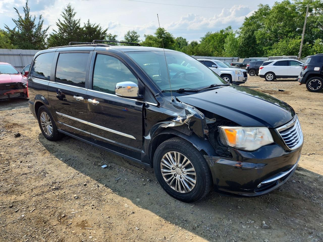 2013 Chrysler Town & Country Touring L Серый vin: 2C4RC1CG5DR769764