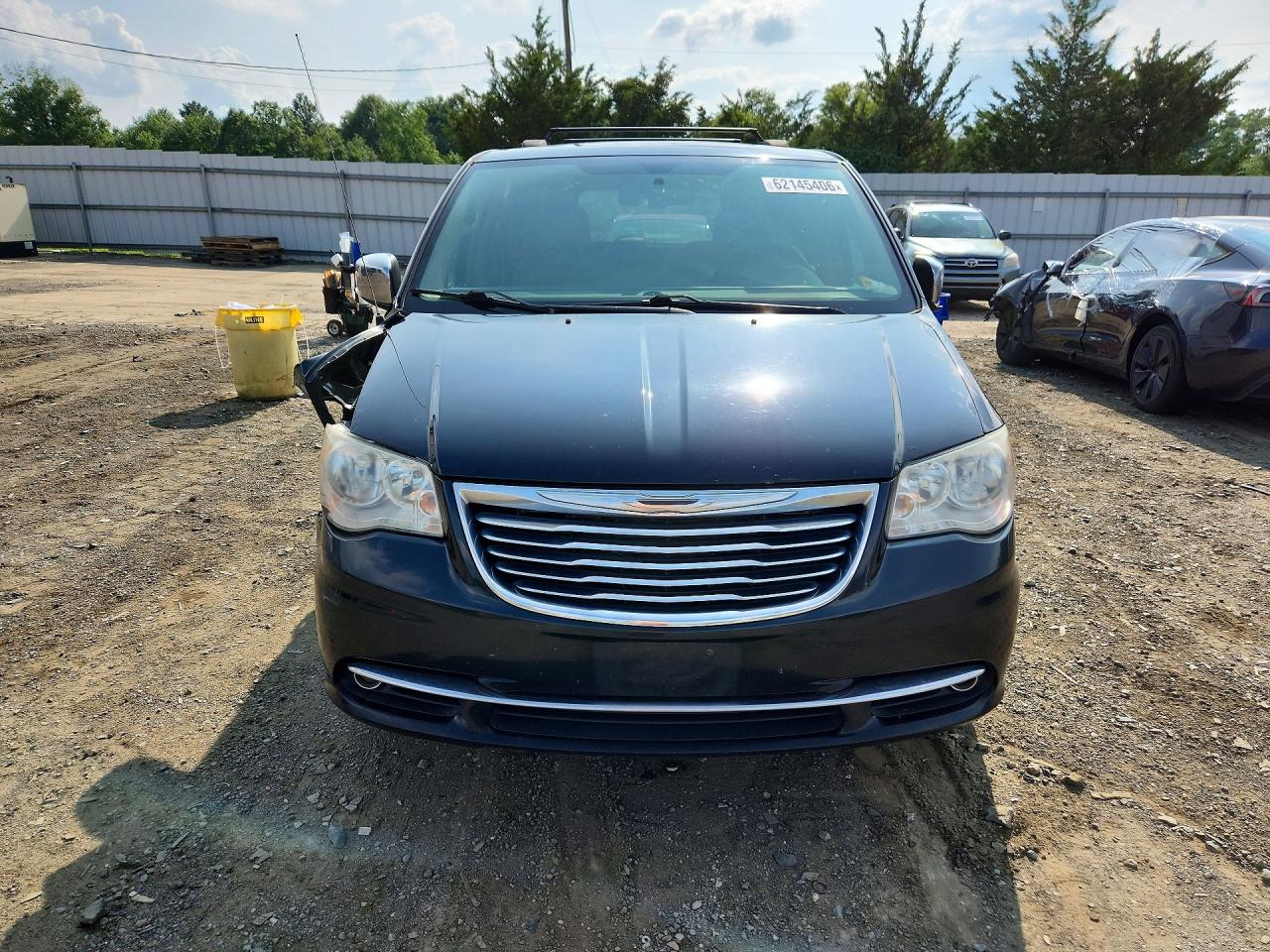 2013 Chrysler Town & Country Touring L Серый vin: 2C4RC1CG5DR769764