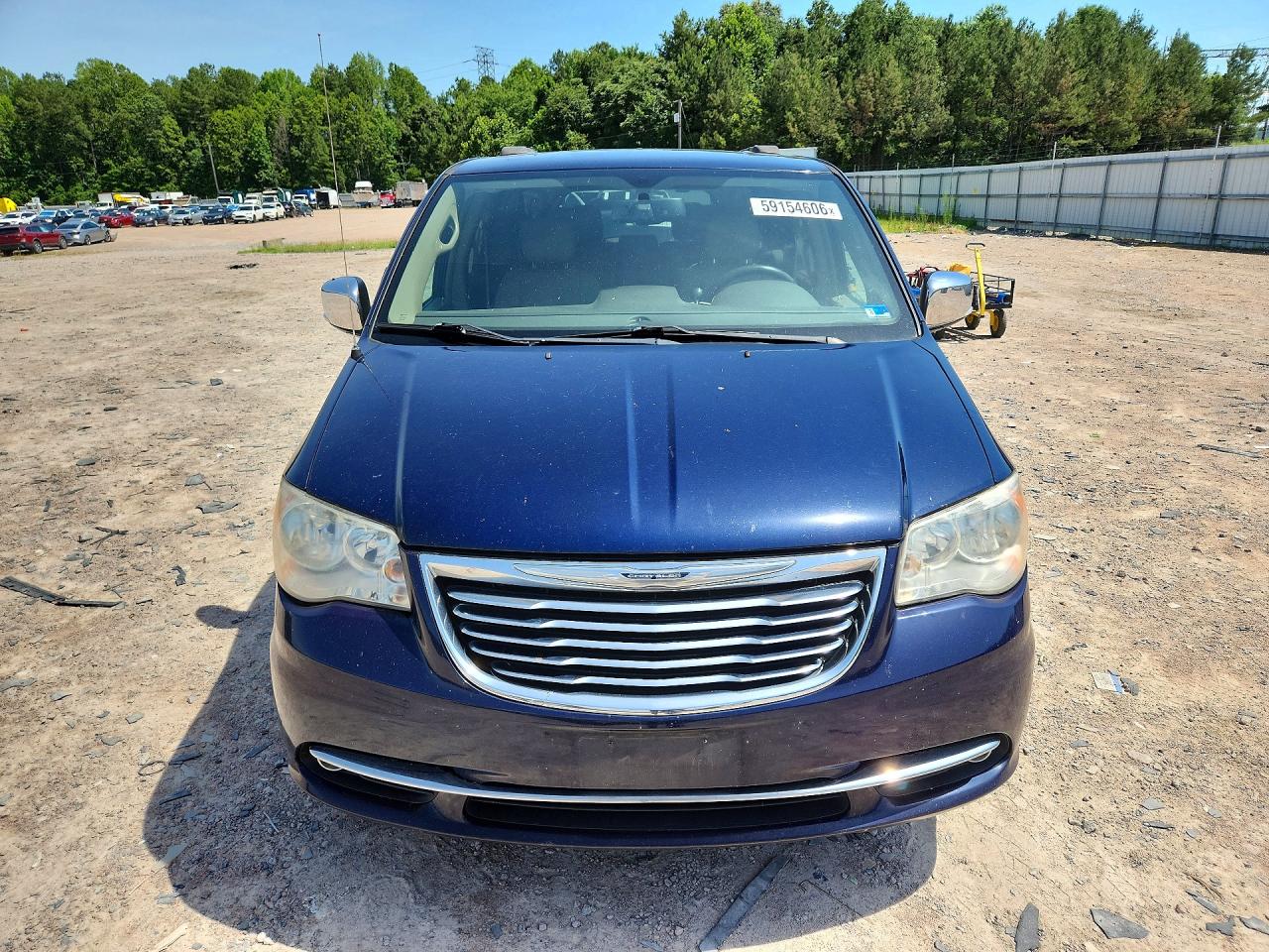 2013 Chrysler Town & Country Touring L Blue vin: 2C4RC1CG5DR816677
