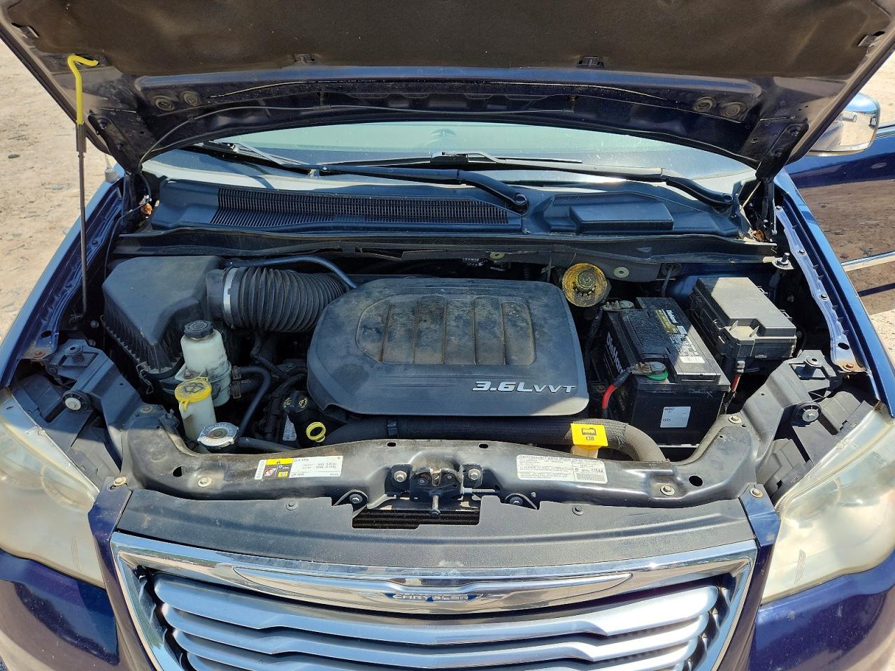 2013 Chrysler Town & Country Touring L Blue vin: 2C4RC1CG5DR816677