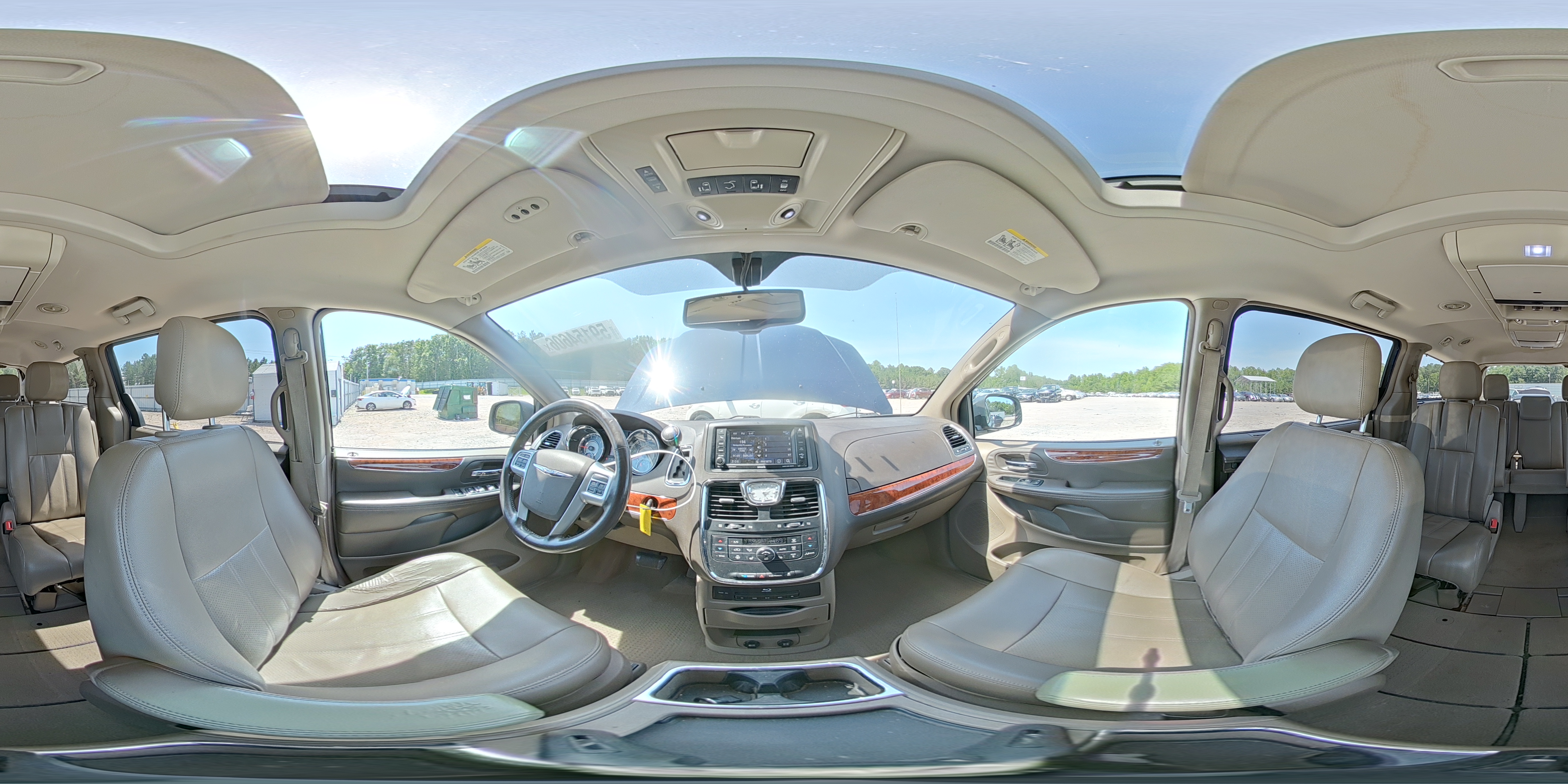 2013 Chrysler Town & Country Touring L Blue vin: 2C4RC1CG5DR816677