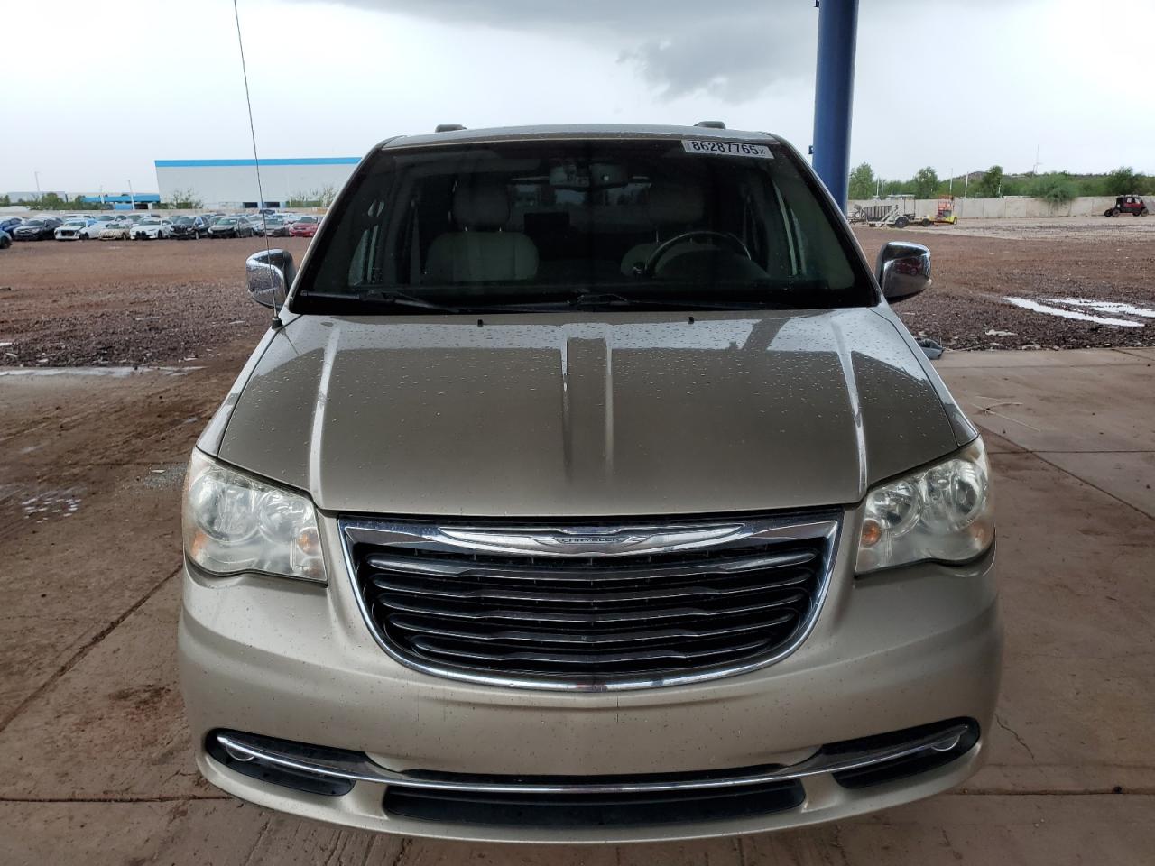 2014 Chrysler Town & Country Touring L Beige vin: 2C4RC1CG5ER133914