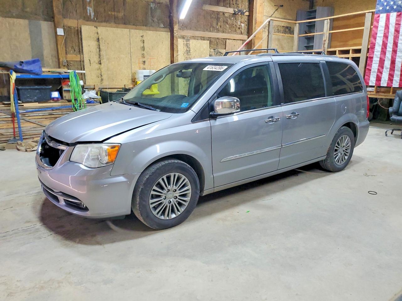 2014 Chrysler Town & Country Touring L Gray vin: 2C4RC1CG5ER304337