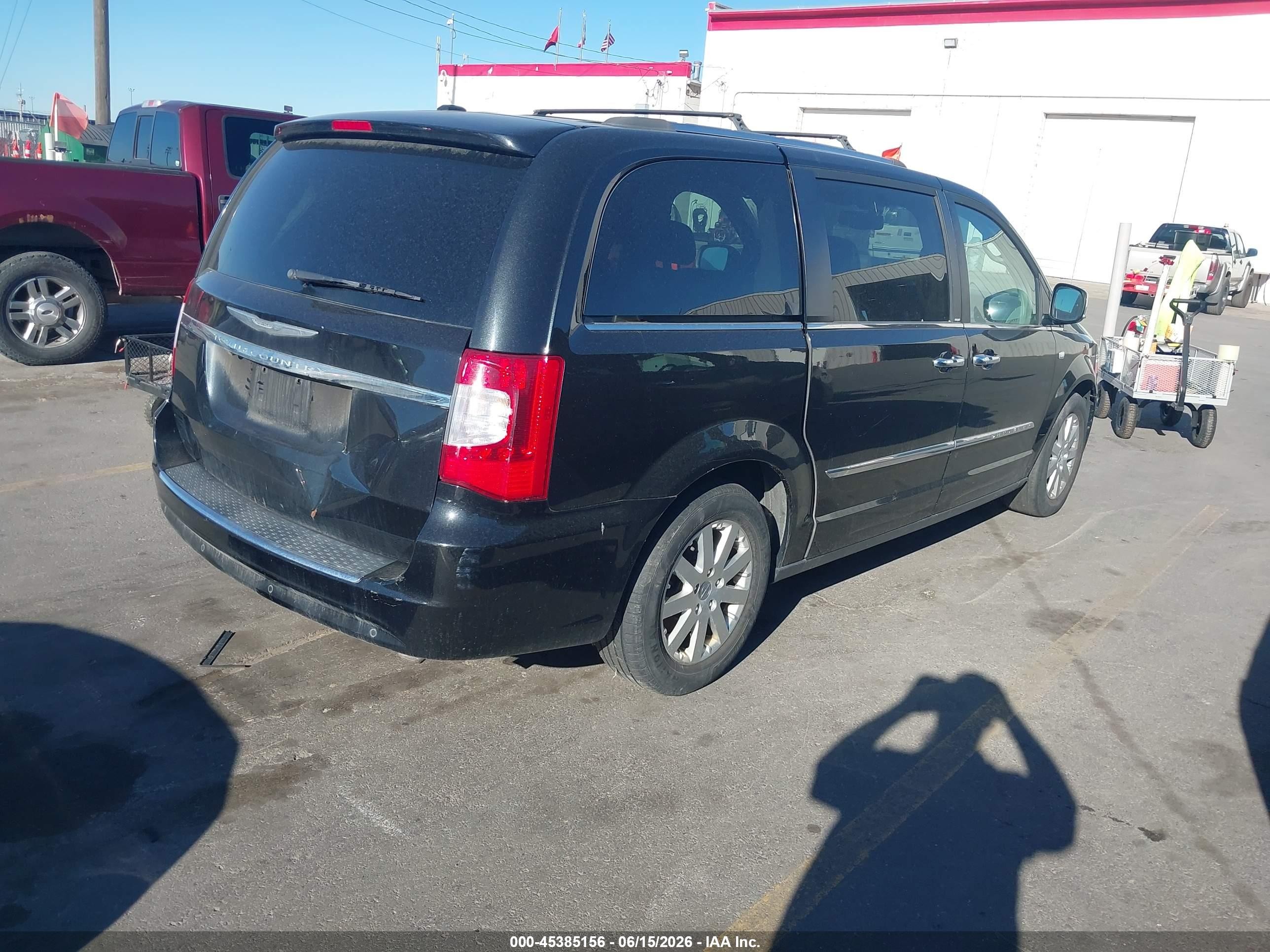 2014 Chrysler Town & Country Touring-l 30th Anniversary Black vin: 2C4RC1CG5ER338813