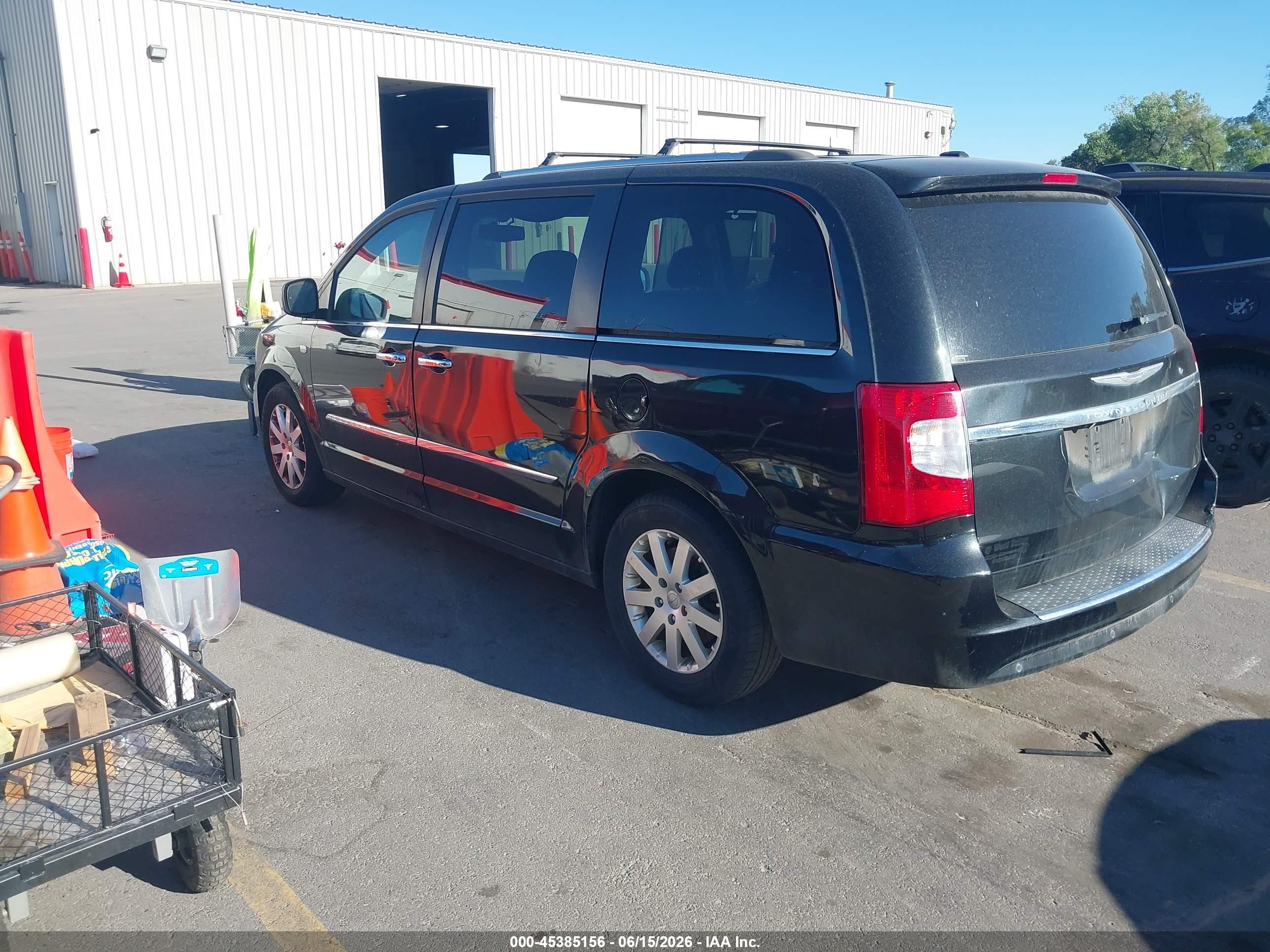 2014 Chrysler Town & Country Touring-l 30th Anniversary Black vin: 2C4RC1CG5ER338813