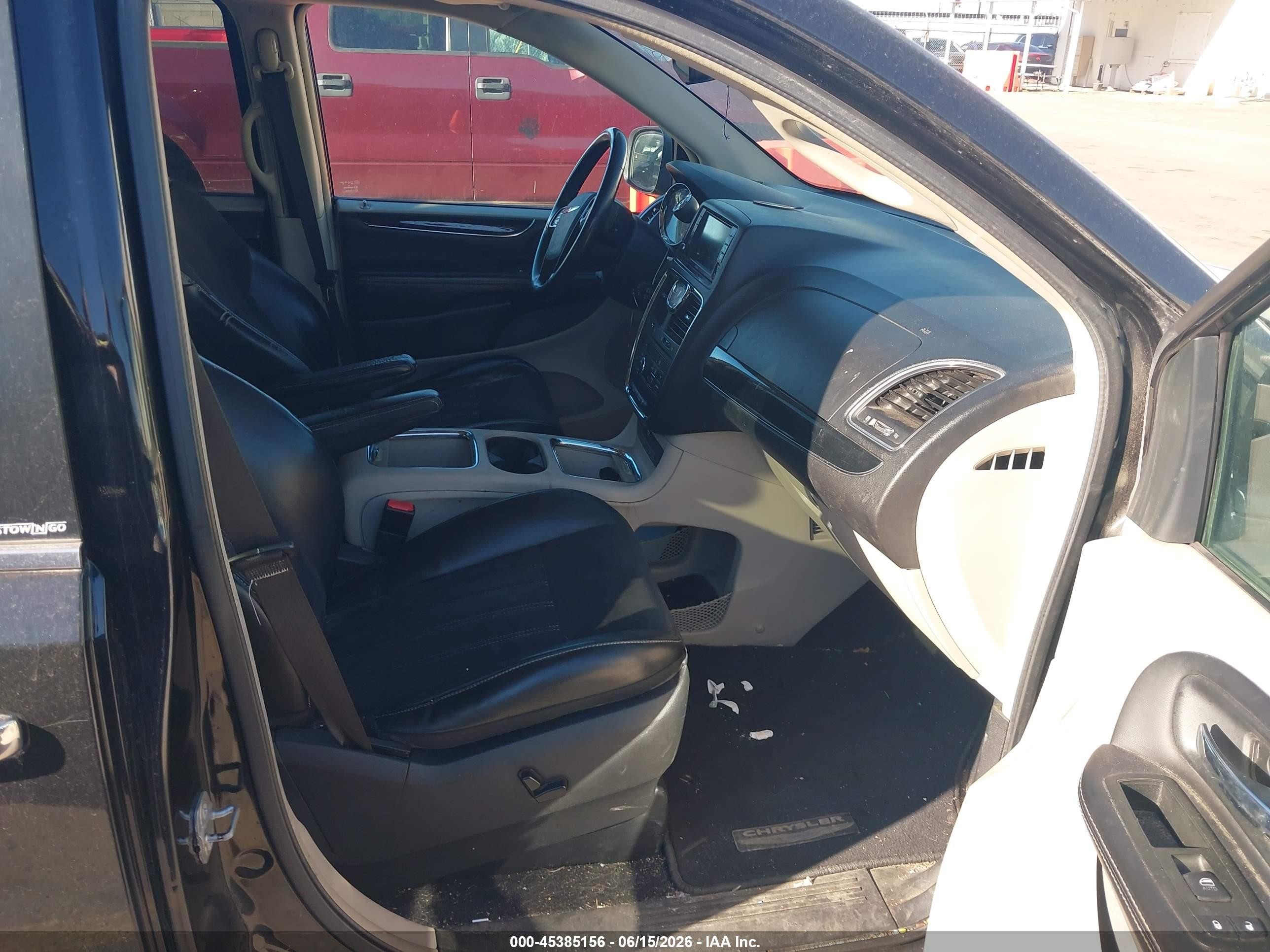 2014 Chrysler Town & Country Touring-l 30th Anniversary Black vin: 2C4RC1CG5ER338813