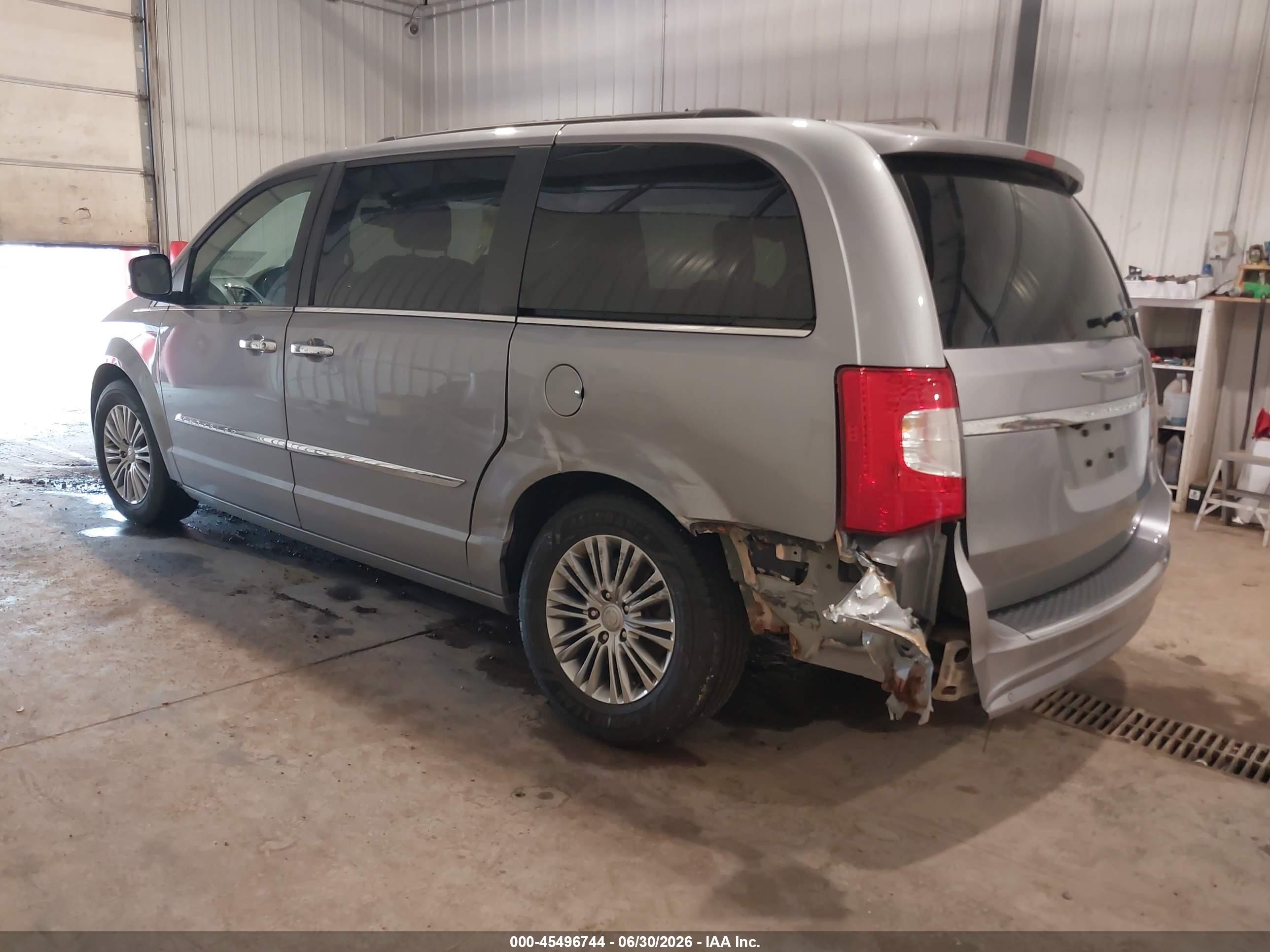 2014 Chrysler Town & Country Touring-l Gray vin: 2C4RC1CG5ER372248