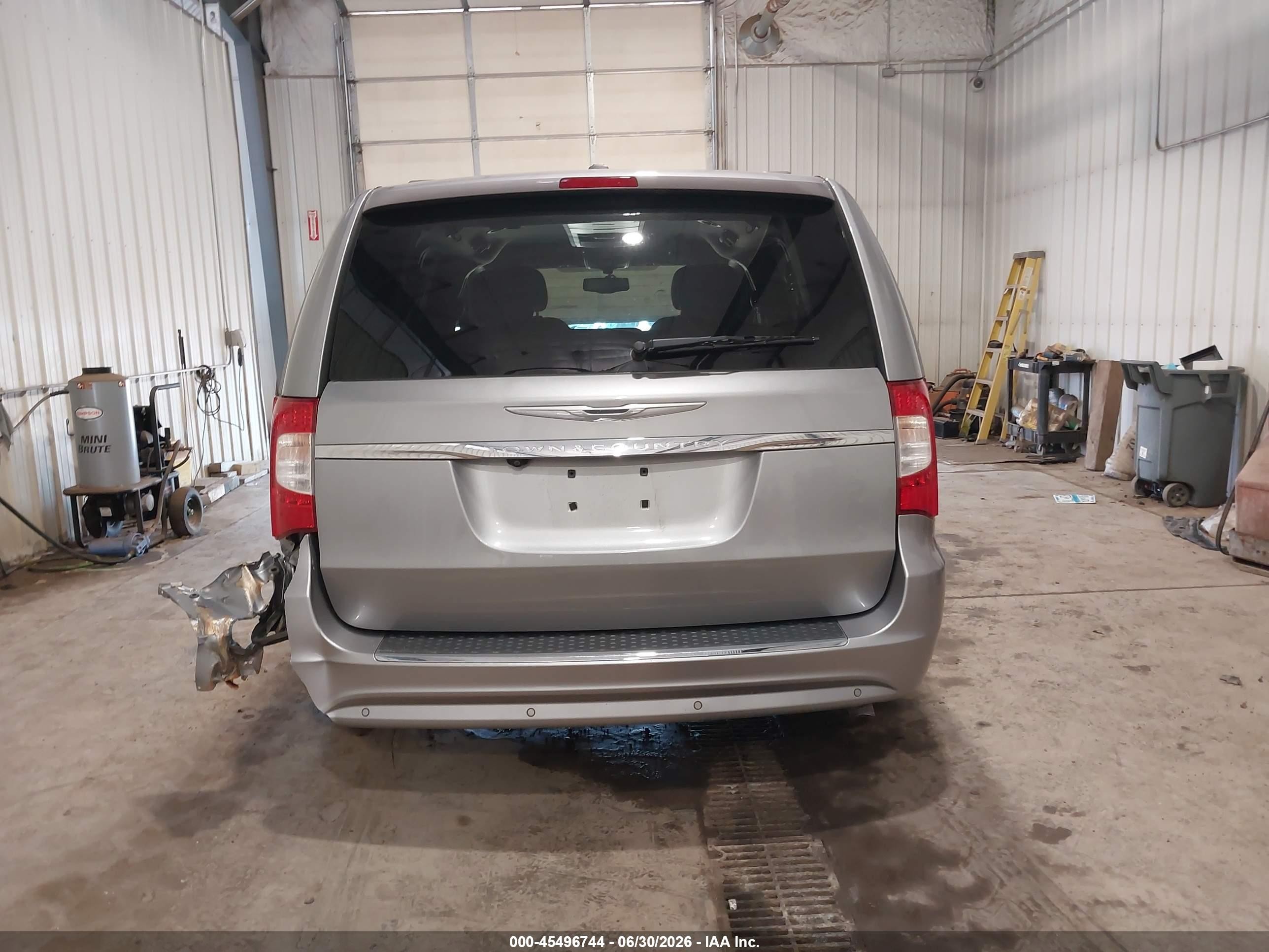2014 Chrysler Town & Country Touring-l Gray vin: 2C4RC1CG5ER372248