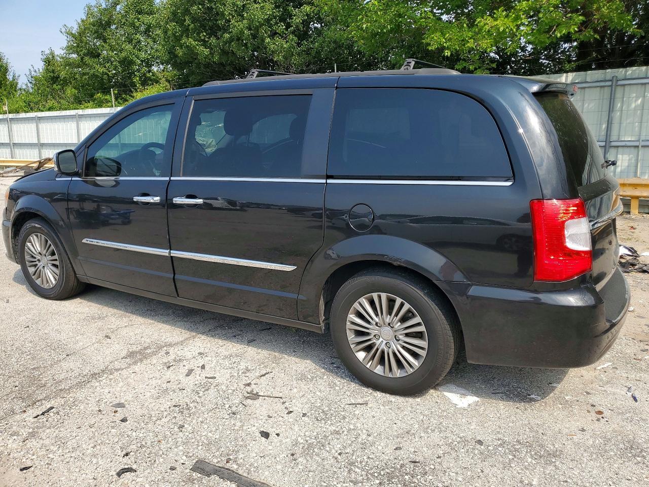 2014 Chrysler Town & Country Touring L Черный vin: 2C4RC1CG5ER409489