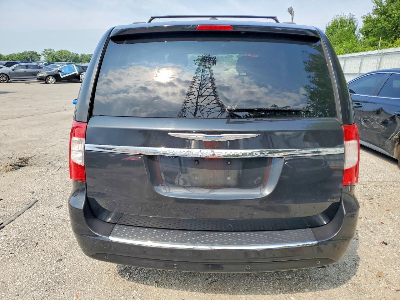 2014 Chrysler Town & Country Touring L Черный vin: 2C4RC1CG5ER409489