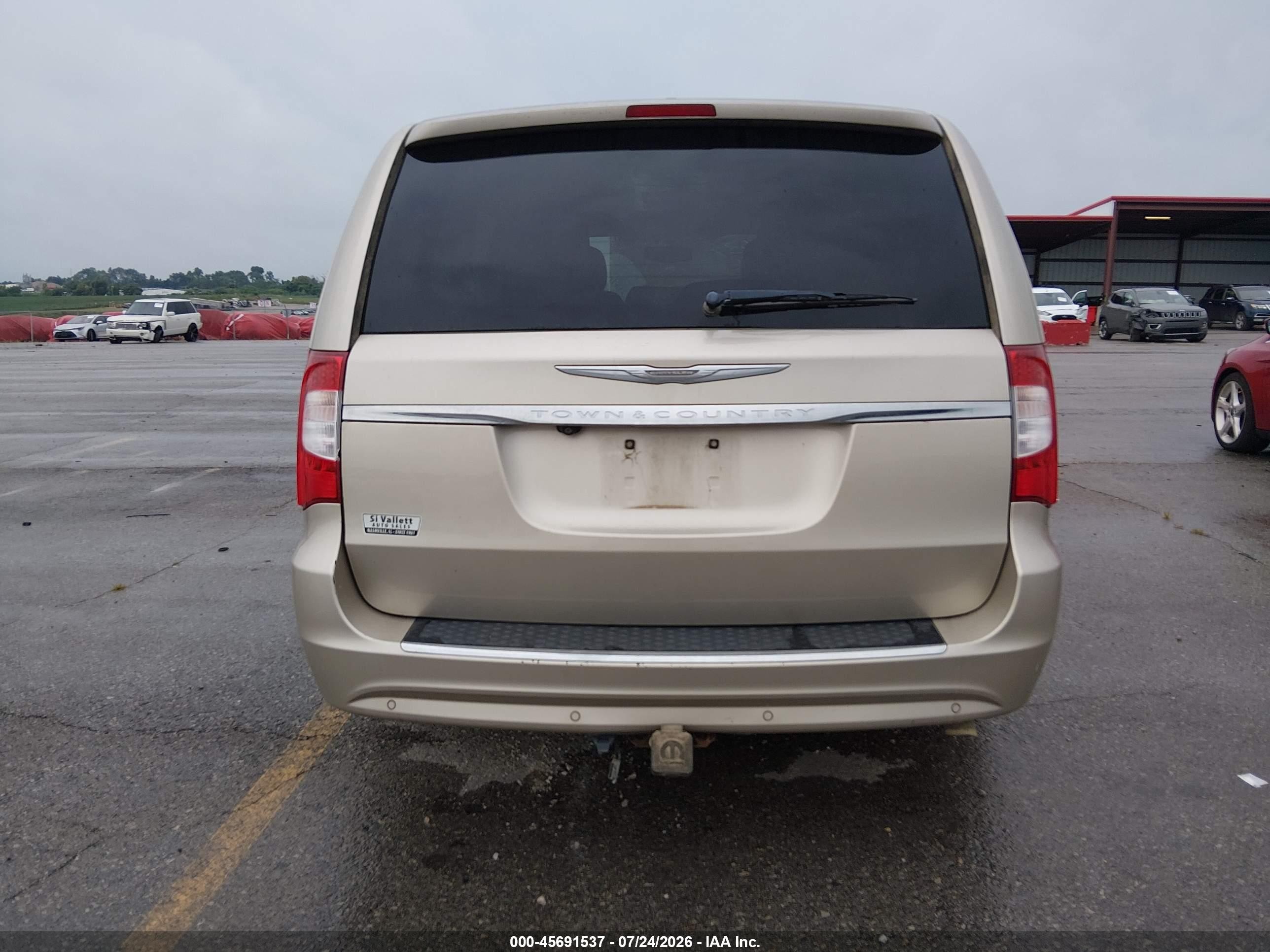 2015 Chrysler Town & Country Touring-l Gold vin: 2C4RC1CG5FR572452