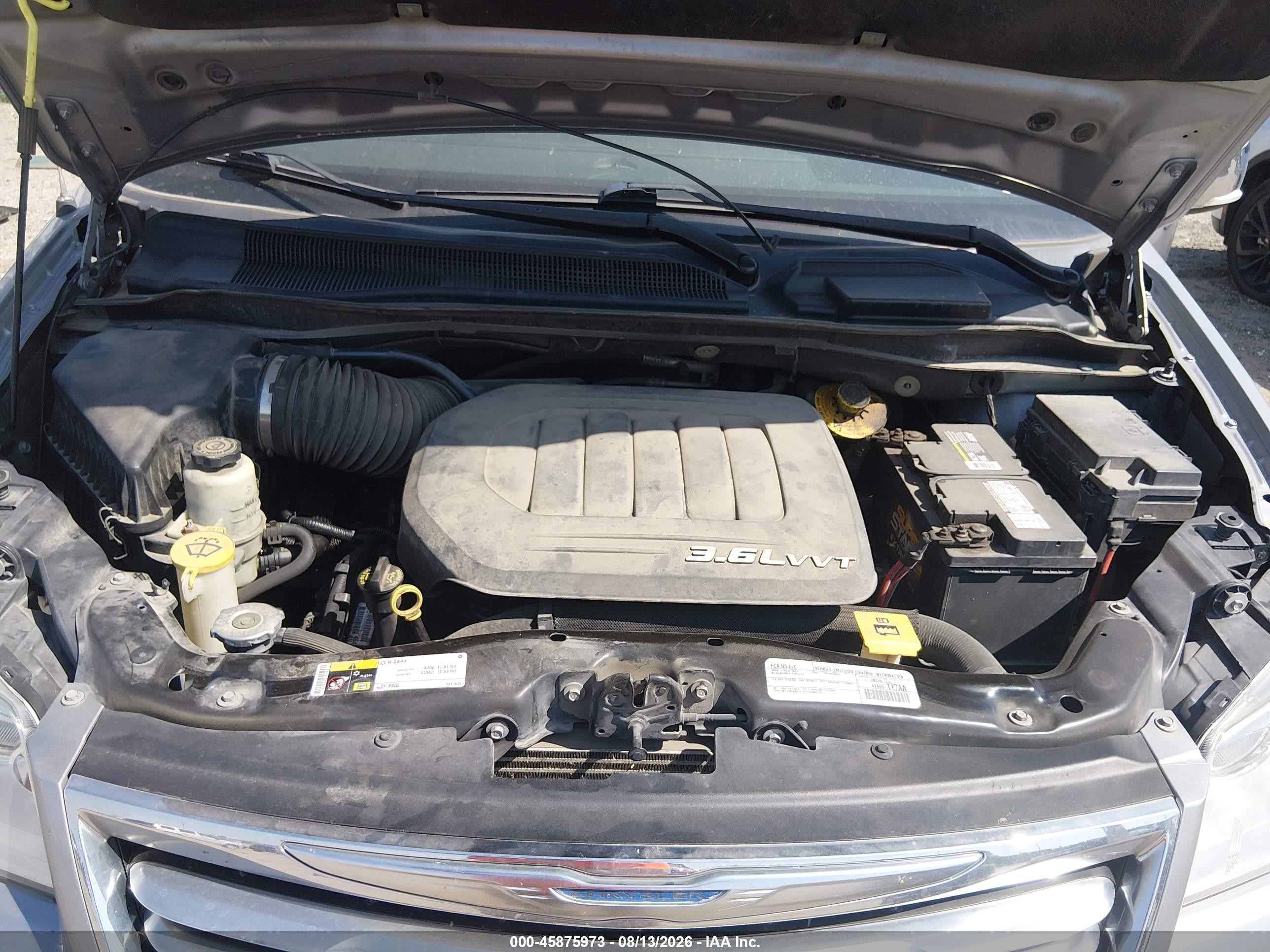 2015 Chrysler Town & Country Touring-l Серебряный vin: 2C4RC1CG5FR602808