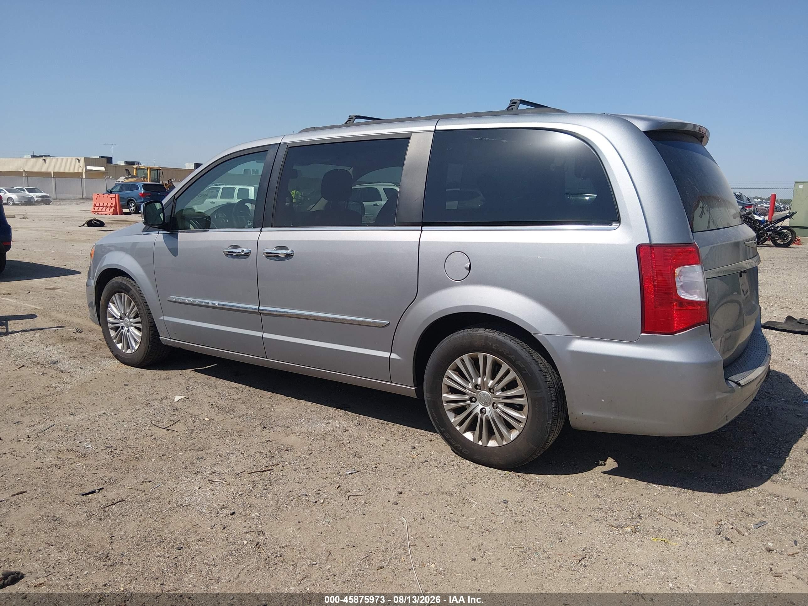 2015 Chrysler Town & Country Touring-l Серебряный vin: 2C4RC1CG5FR602808