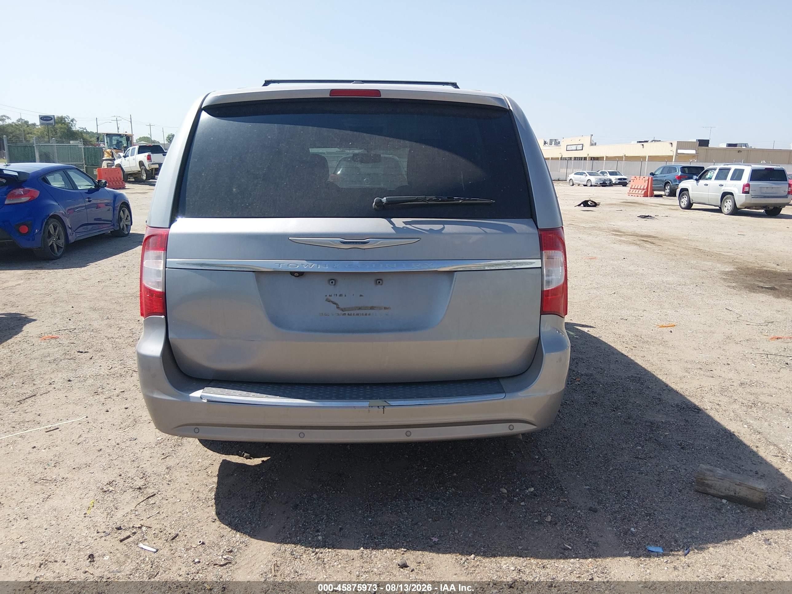 2015 Chrysler Town & Country Touring-l Серебряный vin: 2C4RC1CG5FR602808
