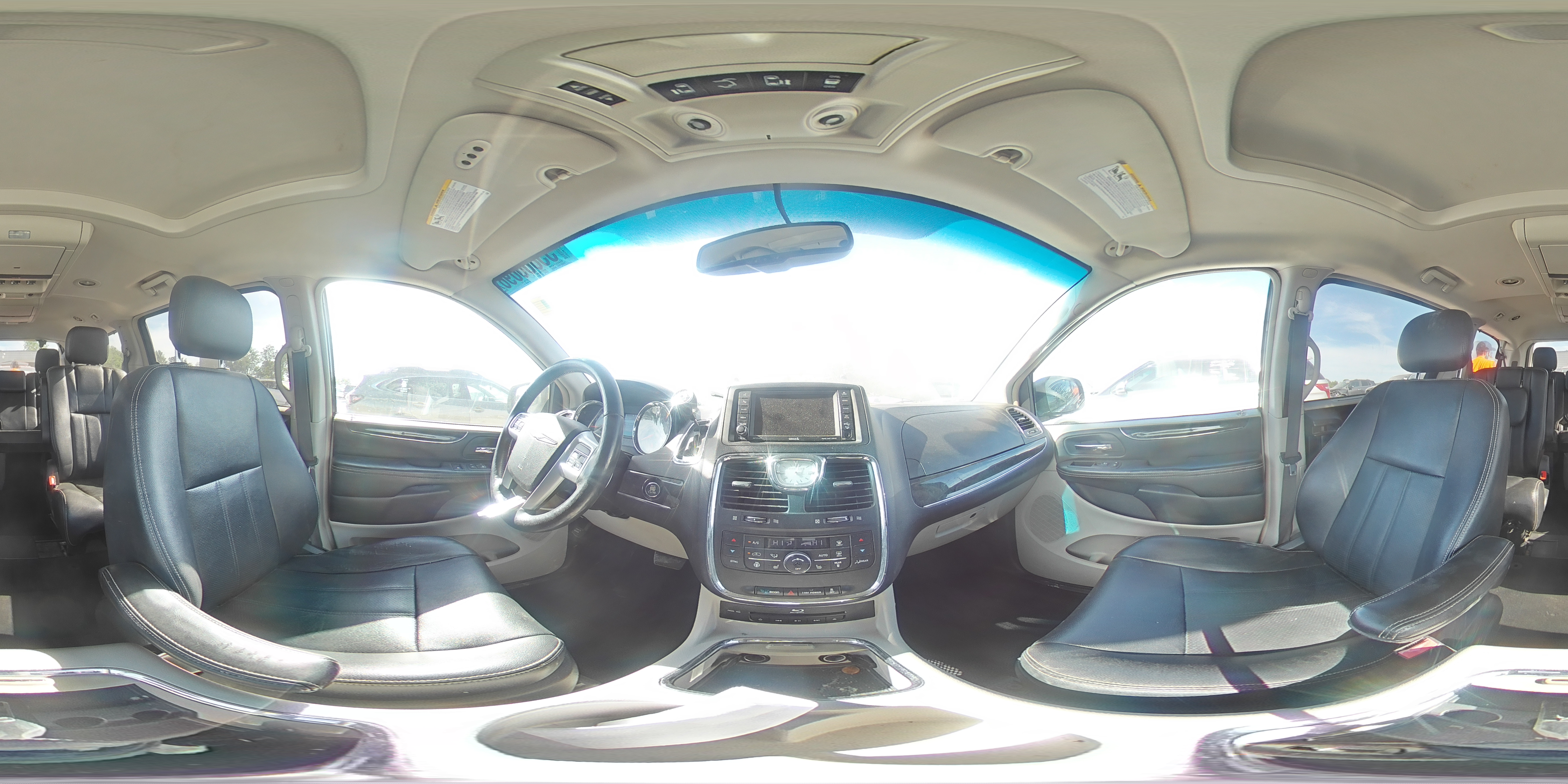 2016 Chrysler Town & Country Touring L Black vin: 2C4RC1CG5GR285422