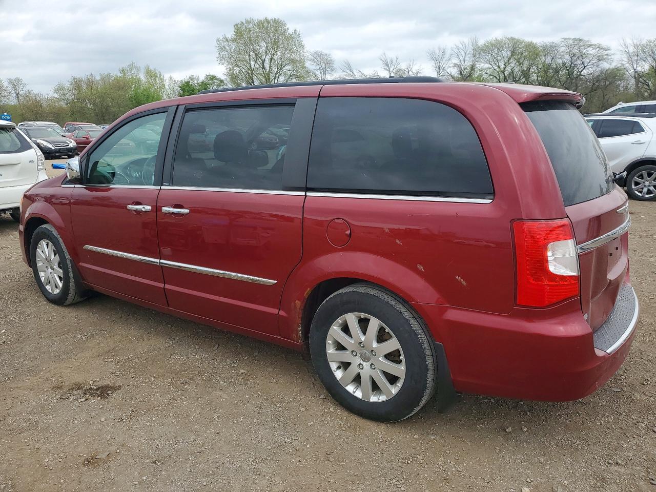 2012 Chrysler Town & Country Touring L Maroon vin: 2C4RC1CG6CR170855