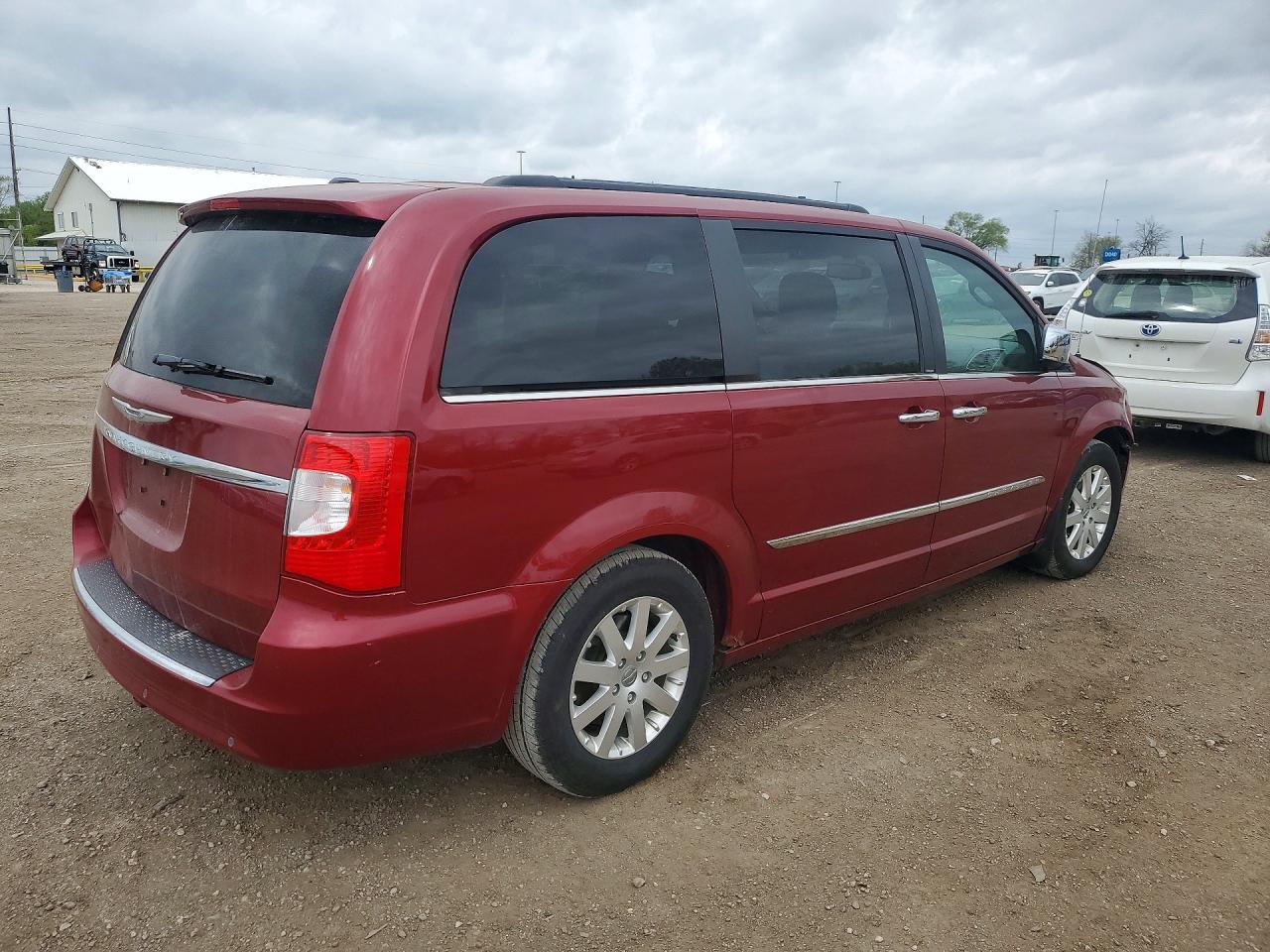 2012 Chrysler Town & Country Touring L Maroon vin: 2C4RC1CG6CR170855