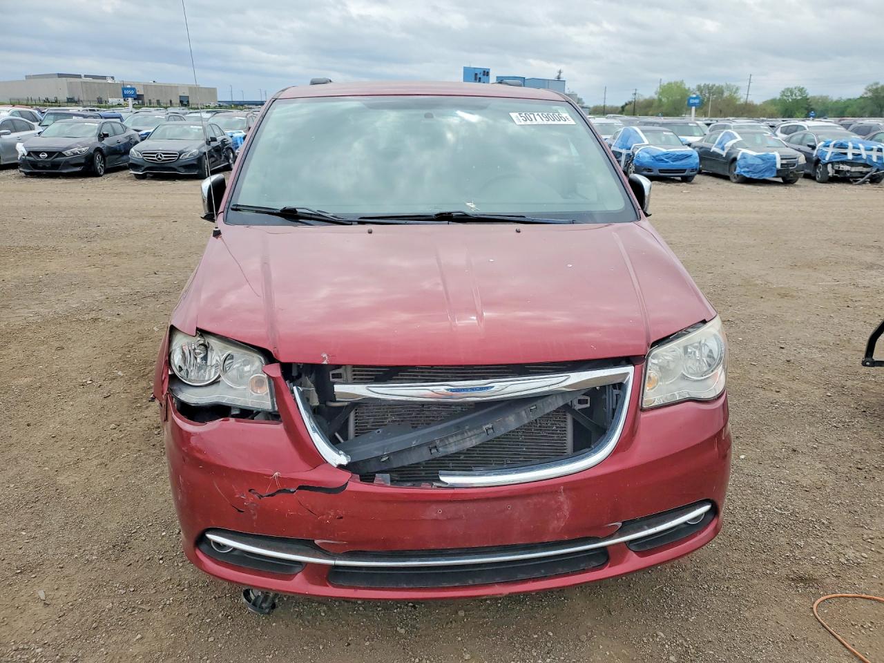 2012 Chrysler Town & Country Touring L Maroon vin: 2C4RC1CG6CR170855