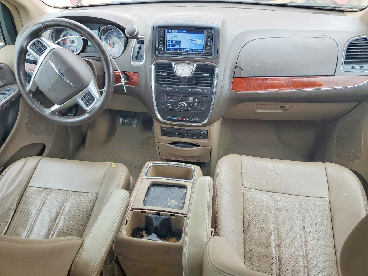2012 Chrysler Town & Country Touring L Maroon vin: 2C4RC1CG6CR170855