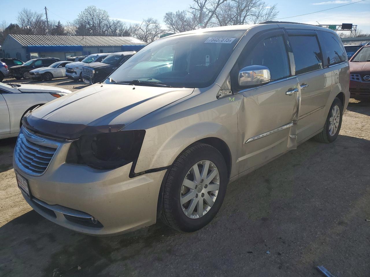 2012 Chrysler Town & Country Touring L Gold vin: 2C4RC1CG6CR237180