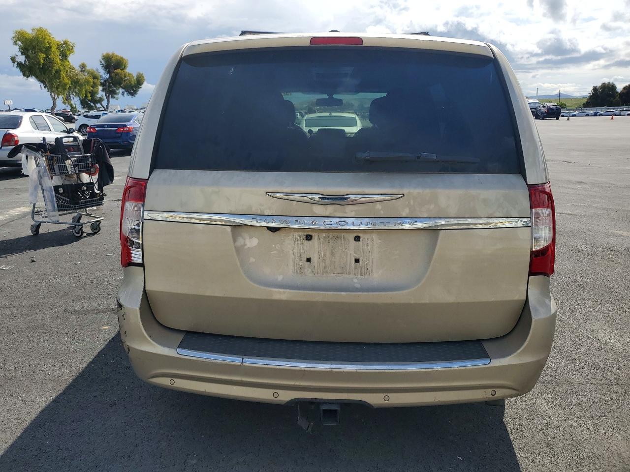2012 Chrysler Town & Country Touring L Бежевый vin: 2C4RC1CG6CR314937