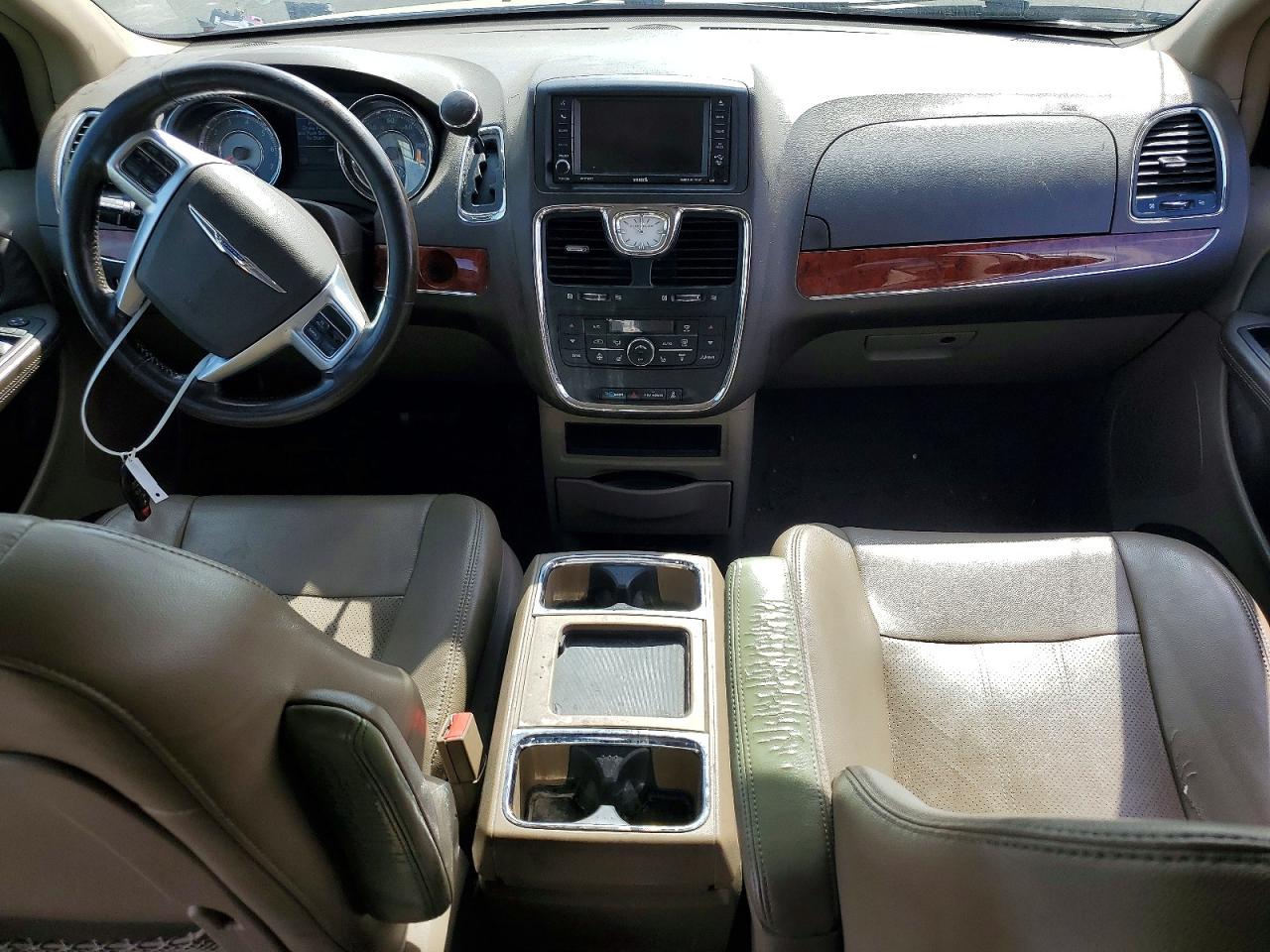 2012 Chrysler Town & Country Touring L Бежевый vin: 2C4RC1CG6CR314937