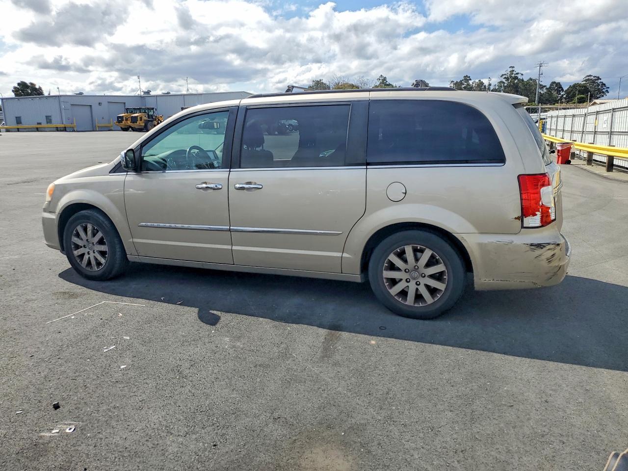 2012 Chrysler Town & Country Touring L Бежевый vin: 2C4RC1CG6CR314937