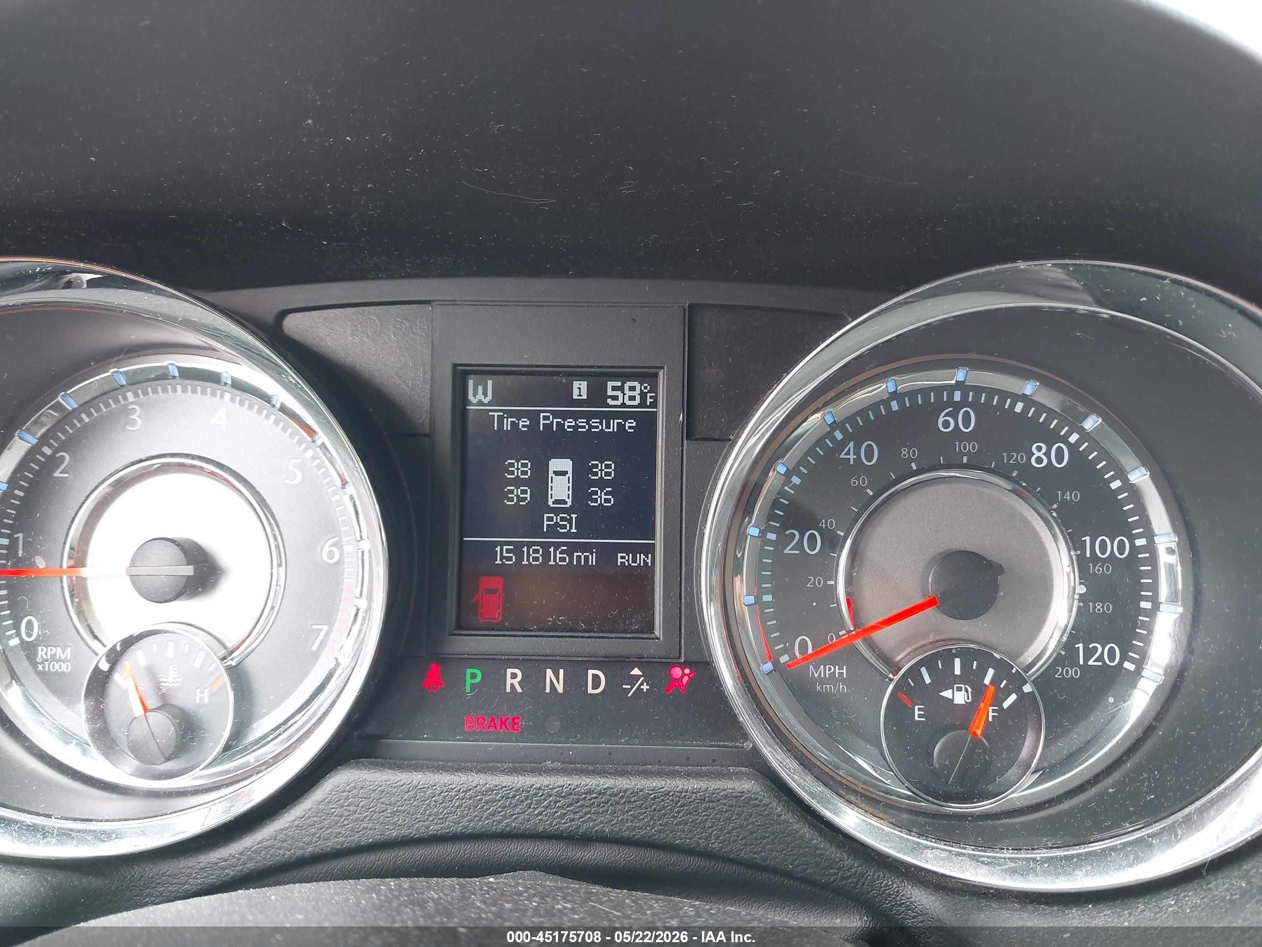 2013 Chrysler Town & Country Touring-l Gold vin: 2C4RC1CG6DR510524
