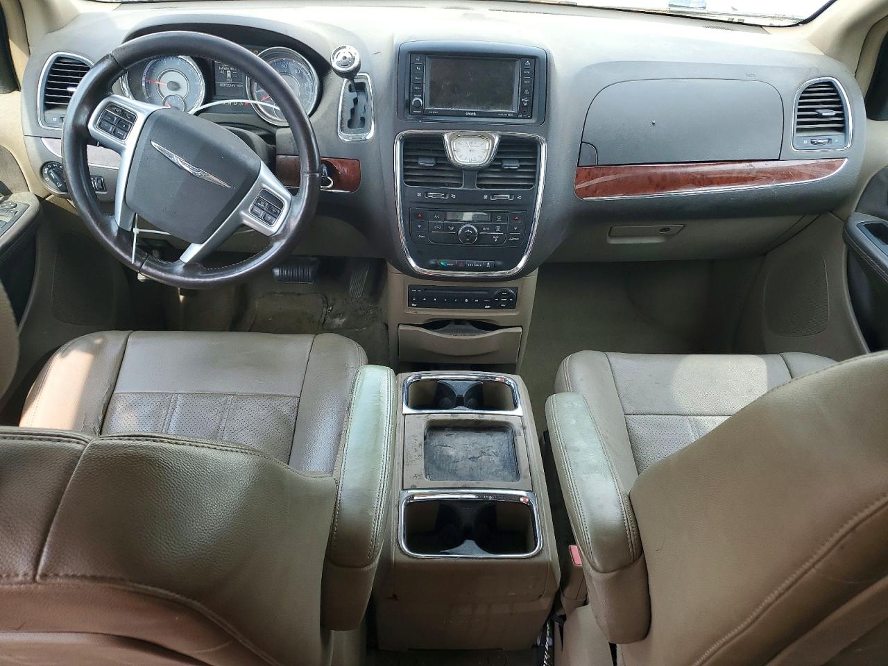 2013 Chrysler Town & Country Touring L Tan vin: 2C4RC1CG6DR537691