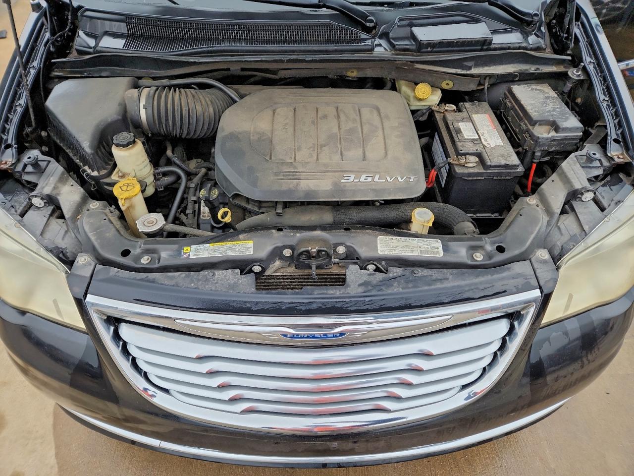 2013 Chrysler Town & Country Touring L Black vin: 2C4RC1CG6DR548402