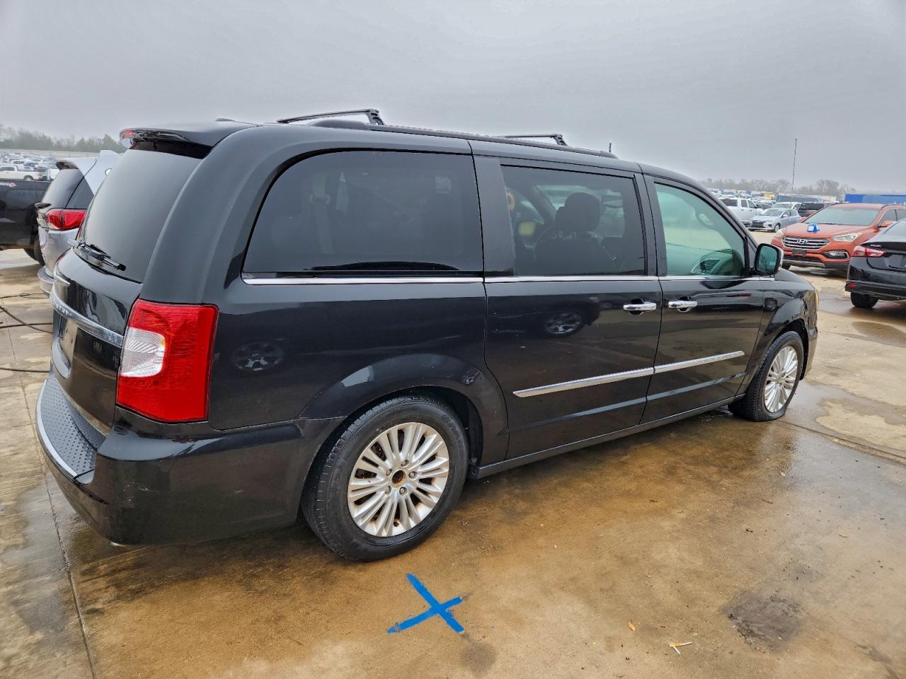 2013 Chrysler Town & Country Touring L Black vin: 2C4RC1CG6DR548402