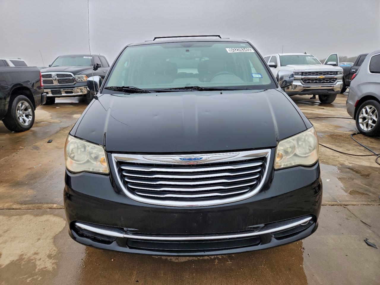 2013 Chrysler Town & Country Touring L Black vin: 2C4RC1CG6DR548402