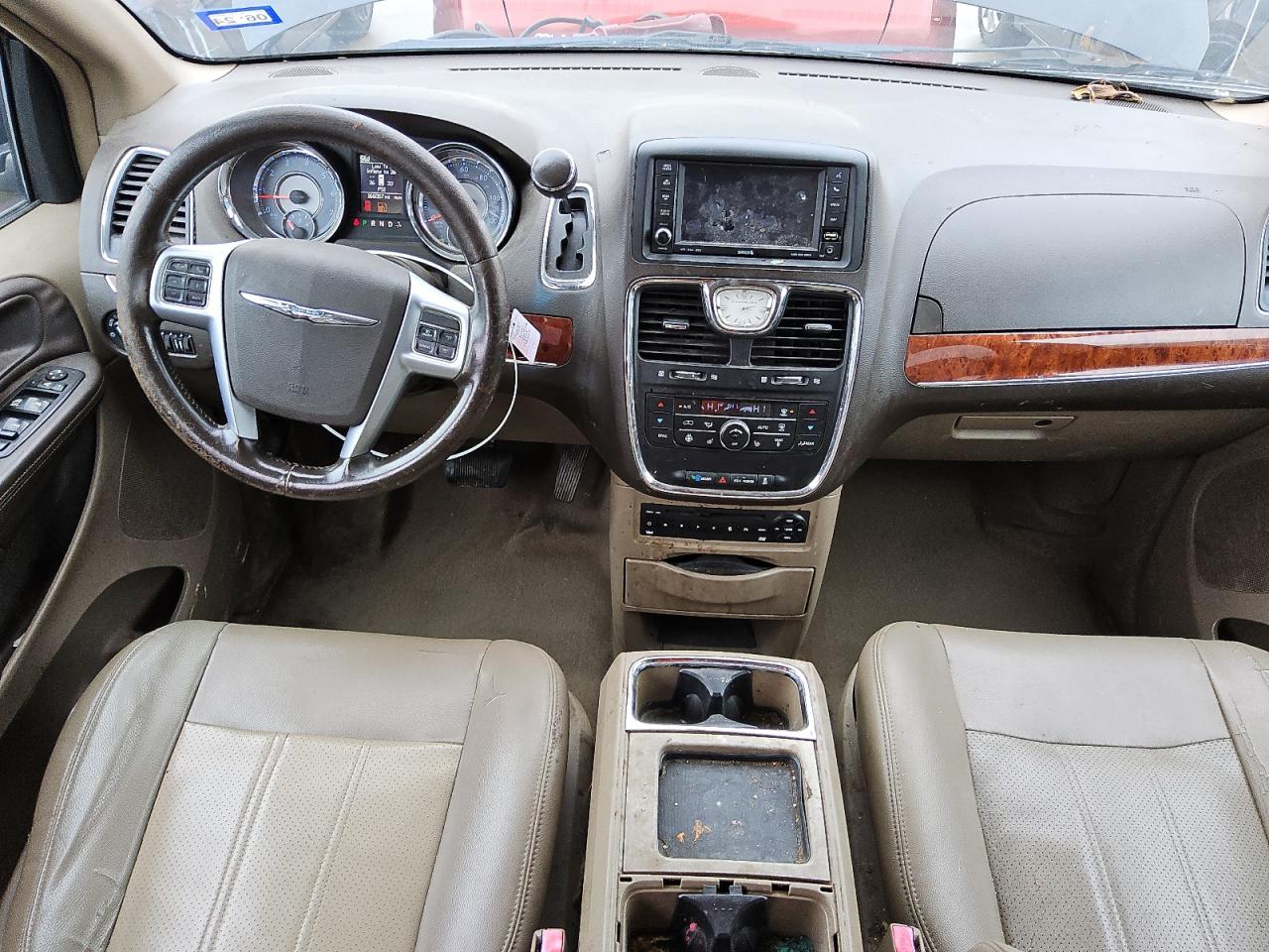 2013 Chrysler Town & Country Touring L Black vin: 2C4RC1CG6DR548402 Damage: Radio Display/Touch Screen, Heavy Scratch, Replacement Required