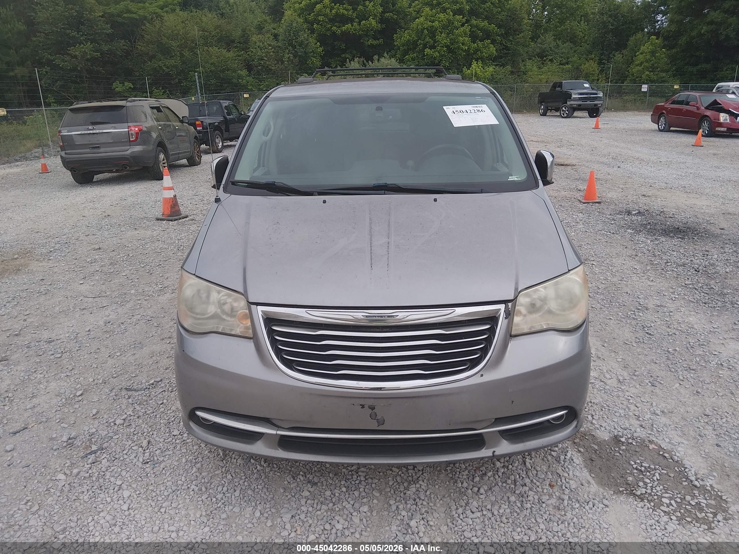 2013 Chrysler Town & Country Touring-l Silver vin: 2C4RC1CG6DR753301