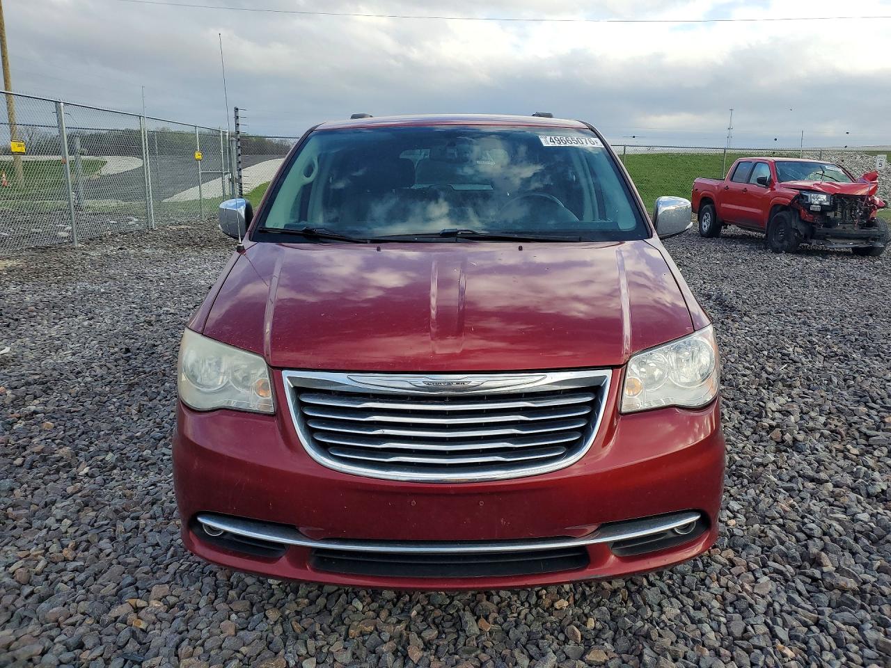 2013 Chrysler Town & Country Touring L Red vin: 2C4RC1CG6DR808748